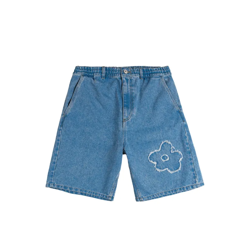 Marni Denim Shorts With Patch Detail sold by Asphalt Gold