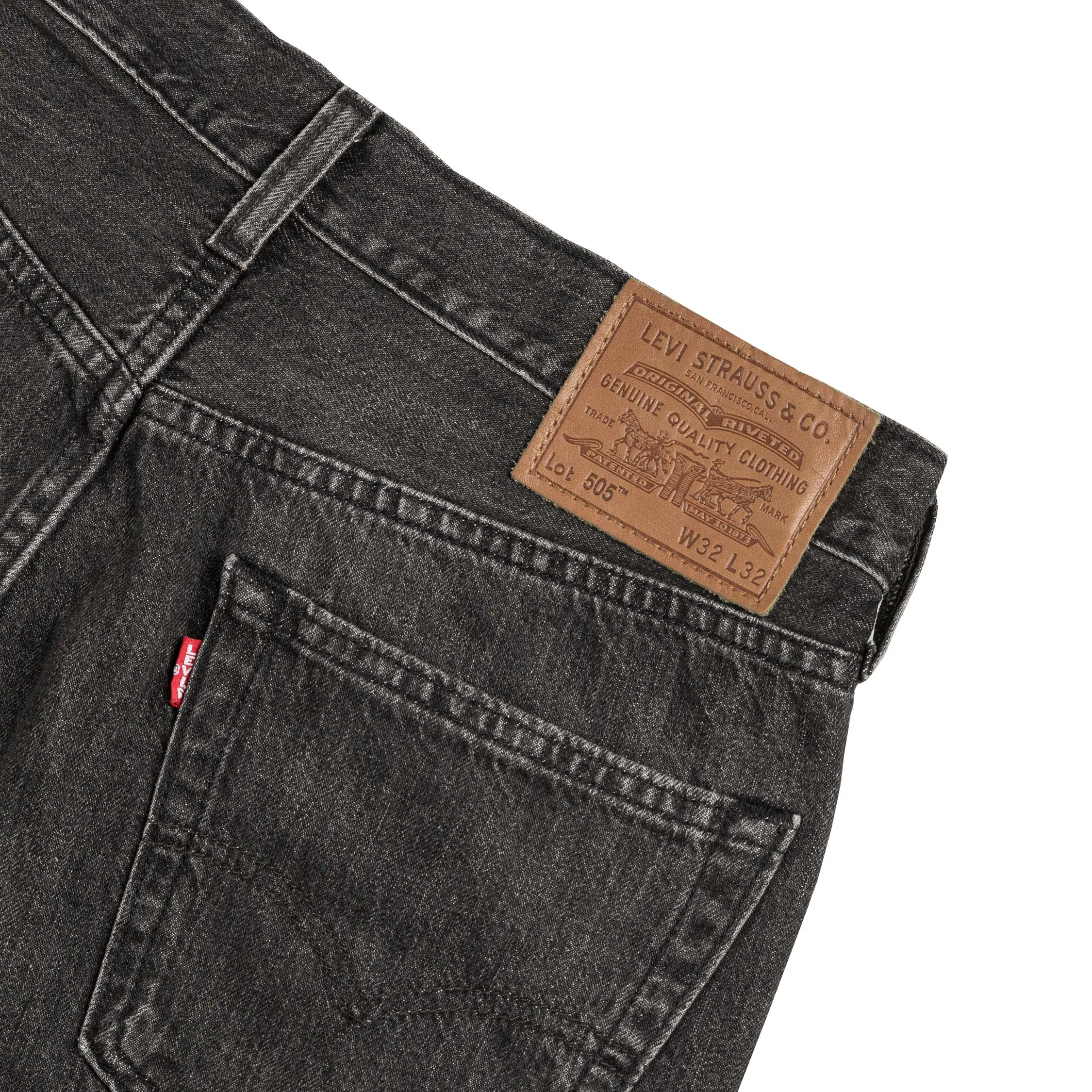 Levi's 505 Regular Basalt Rock Selvedge sold by Asphalt Gold product image thumbnail 4