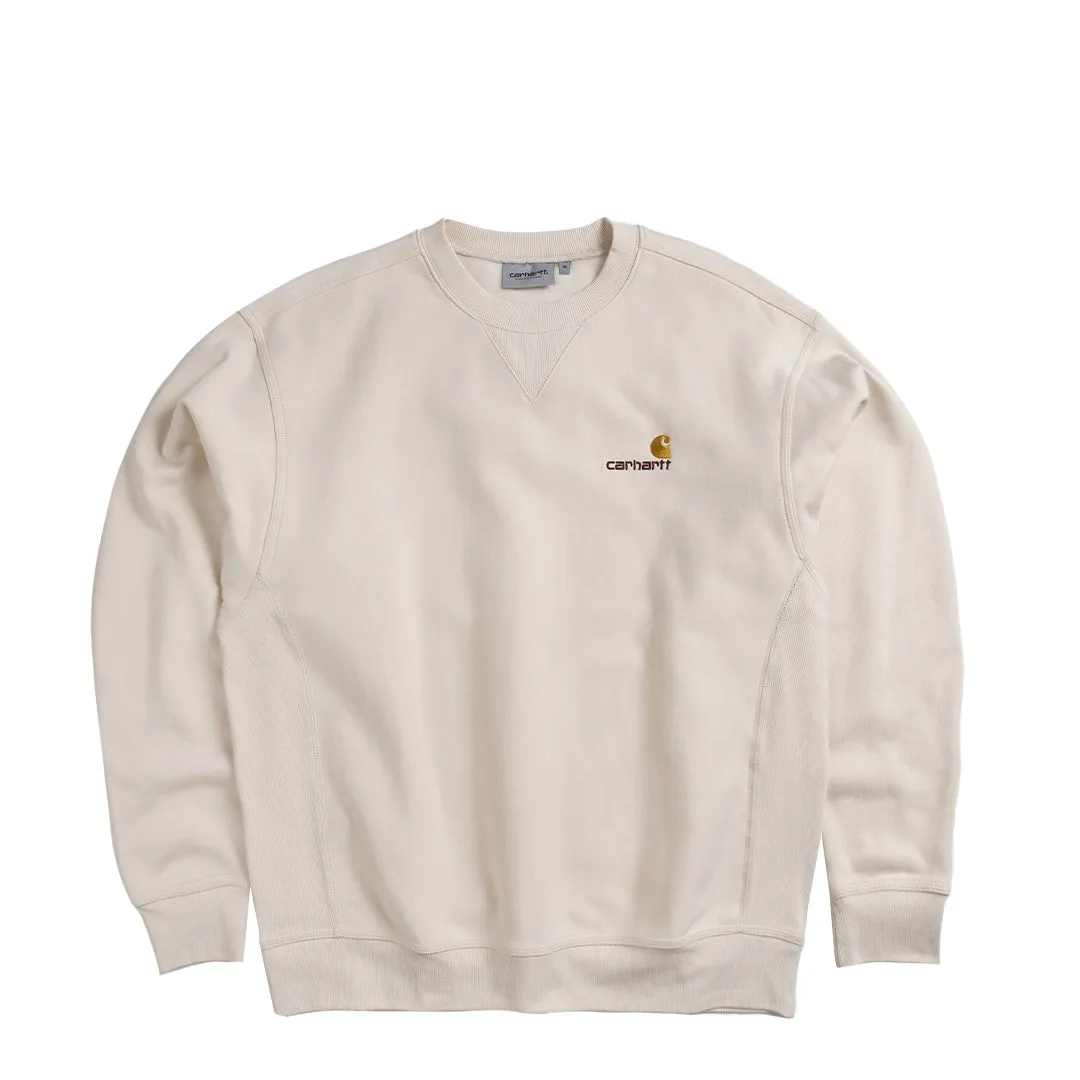Carhartt WIP American Script Sweat sold by Asphalt Gold
