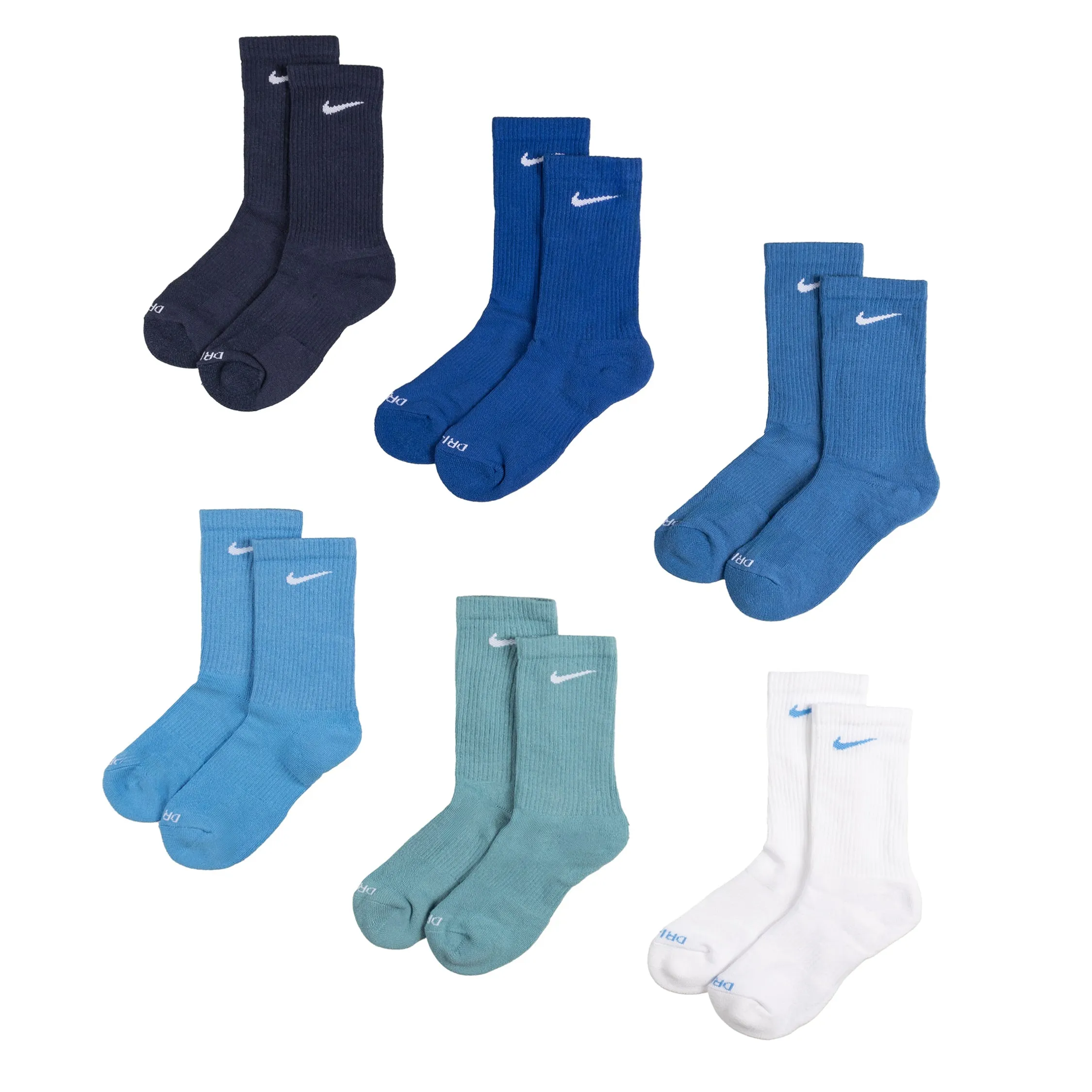 Nike Everyday Plus Cushioned Crew Socks 6 Pack sold by Asphalt Gold product image thumbnail 2