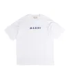 Marni Printed Stripes Logo T-Shirt sold by Asphalt Gold