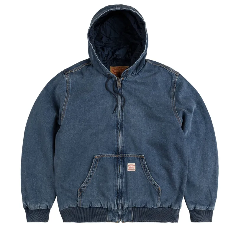 Levi's Portrero Denim Hoodie sold by Asphalt Gold