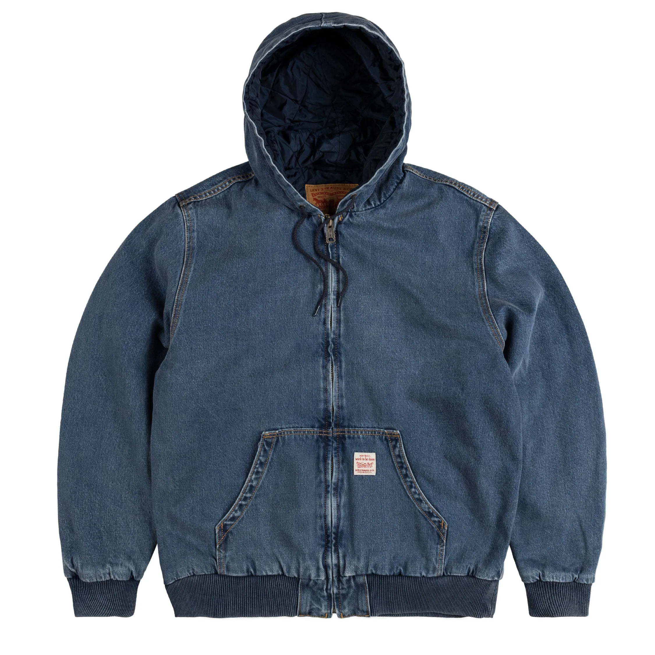 Levi's Portrero Denim Hoodie sold by Asphalt Gold