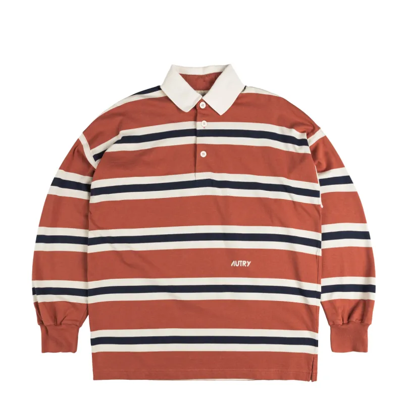Autry Striped Polo Jersey sold by Asphalt Gold