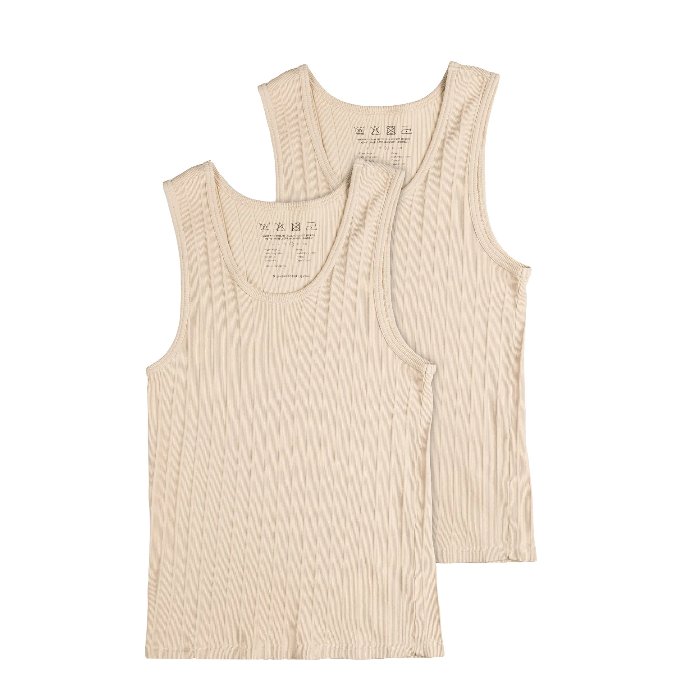 mfpen Rib Tank Top 2 Pack sold by Asphalt Gold