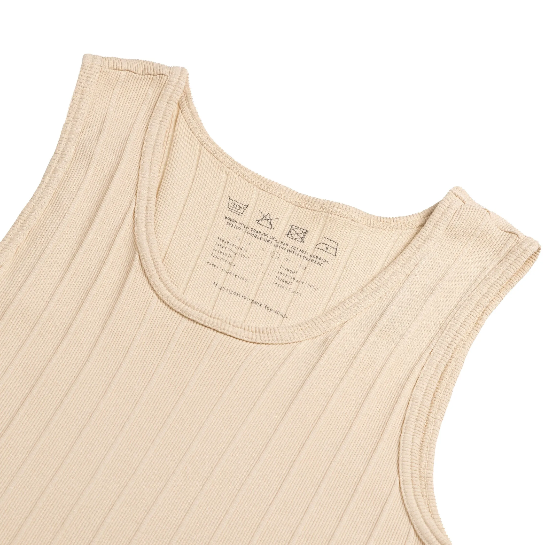 mfpen Rib Tank Top 2 Pack sold by Asphalt Gold product image thumbnail 2