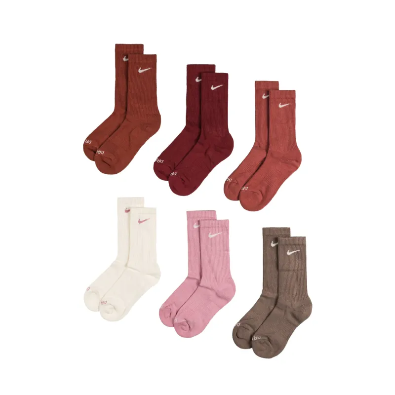 Nike Everyday Cushioned Crew Socks 6 Pack sold by Asphalt Gold