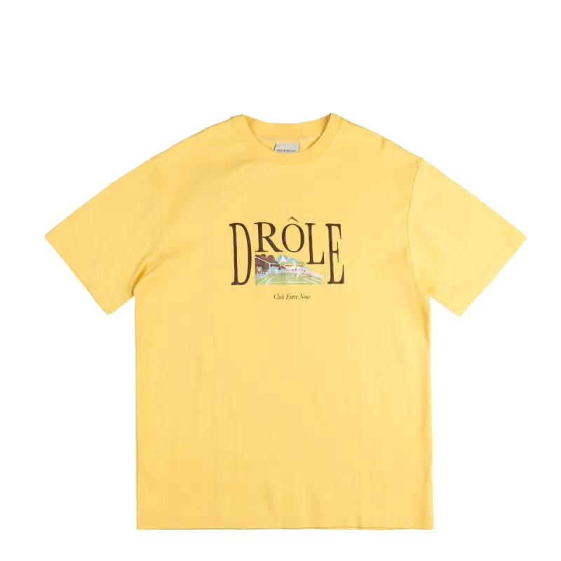 Drole de Monsieur Le T-Shirt Tennis Court sold by Asphalt Gold