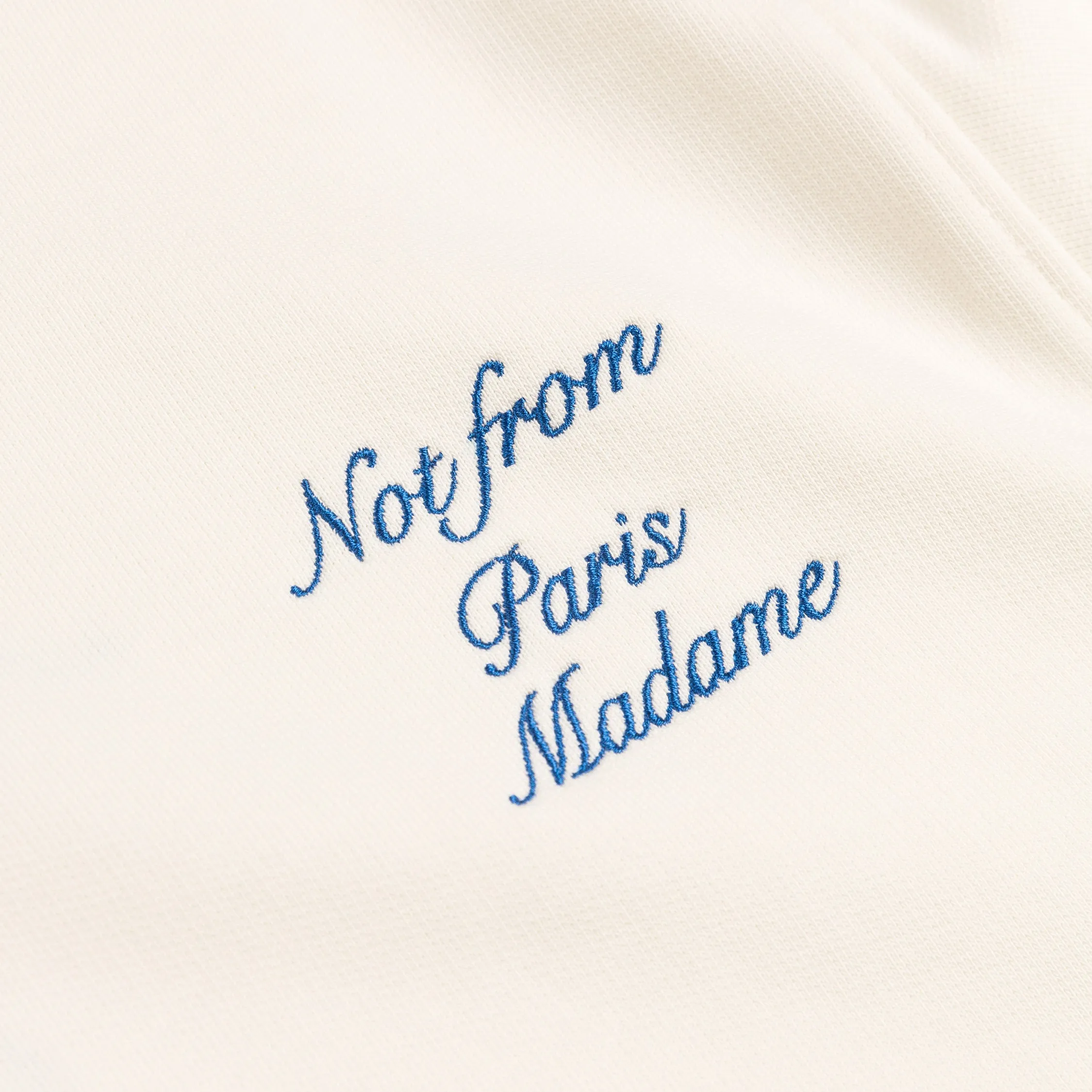Drole de Monsieur Le Sweatshirt Slogan Cursive sold by Asphalt Gold product image thumbnail 4