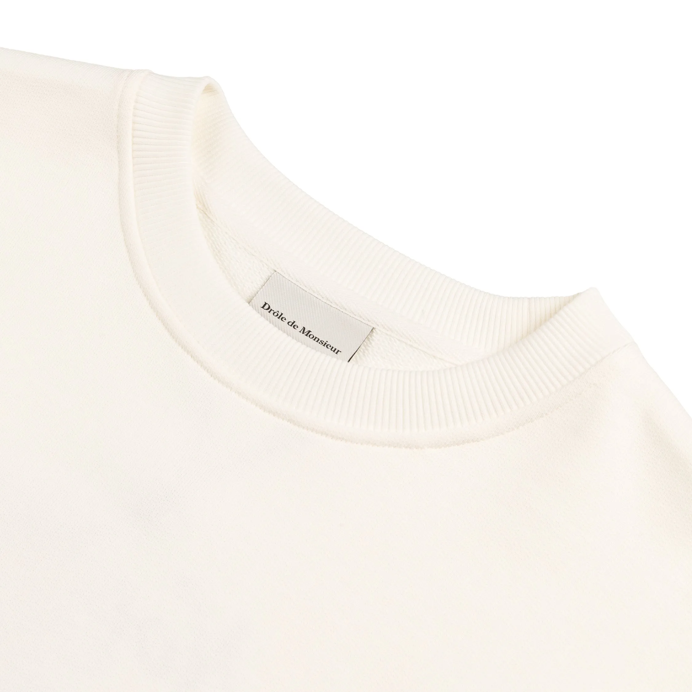 Drole de Monsieur Le Sweatshirt Slogan Cursive sold by Asphalt Gold product image thumbnail 3