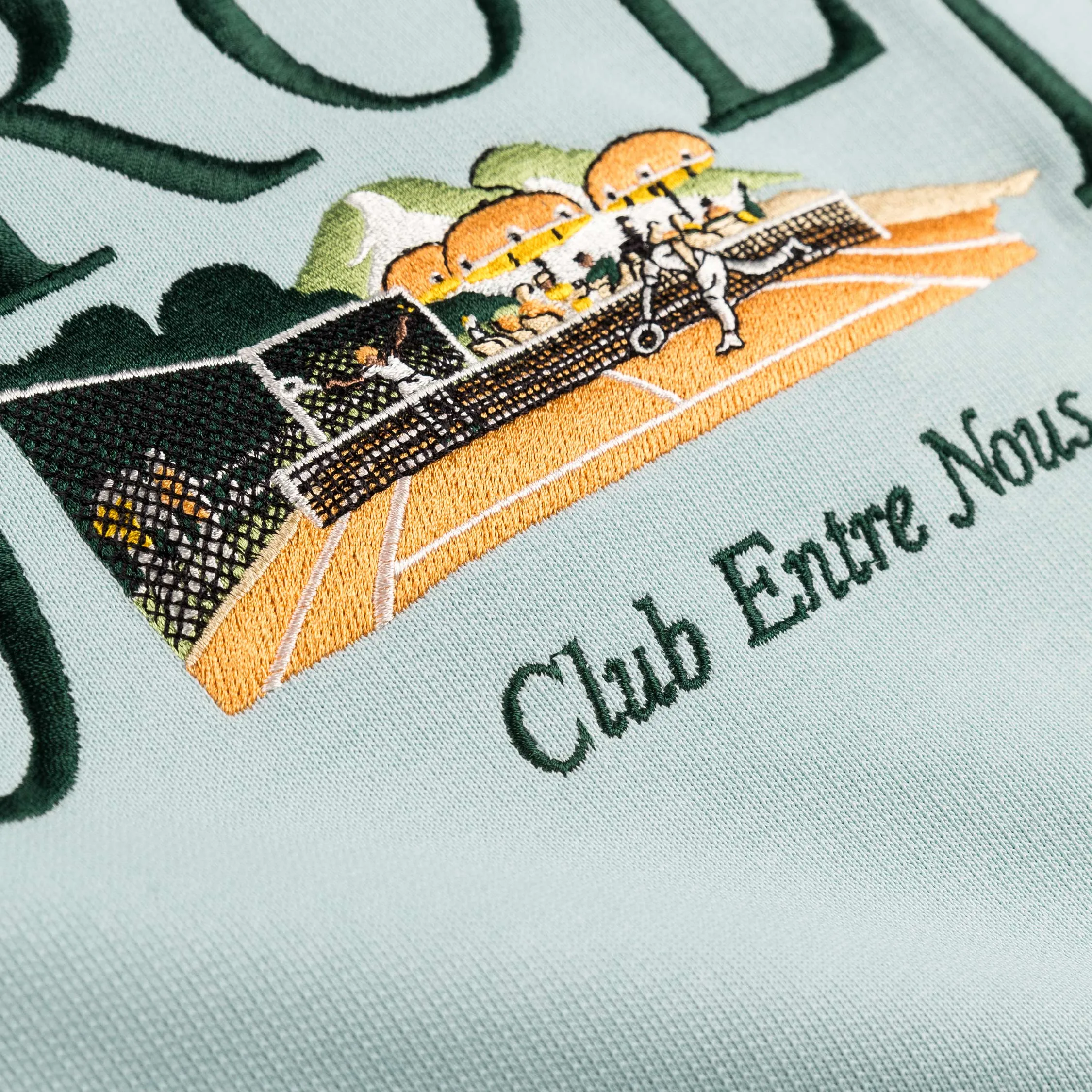 Drole de Monsieur Le Hoodie Tennis Court sold by Asphalt Gold product image thumbnail 3