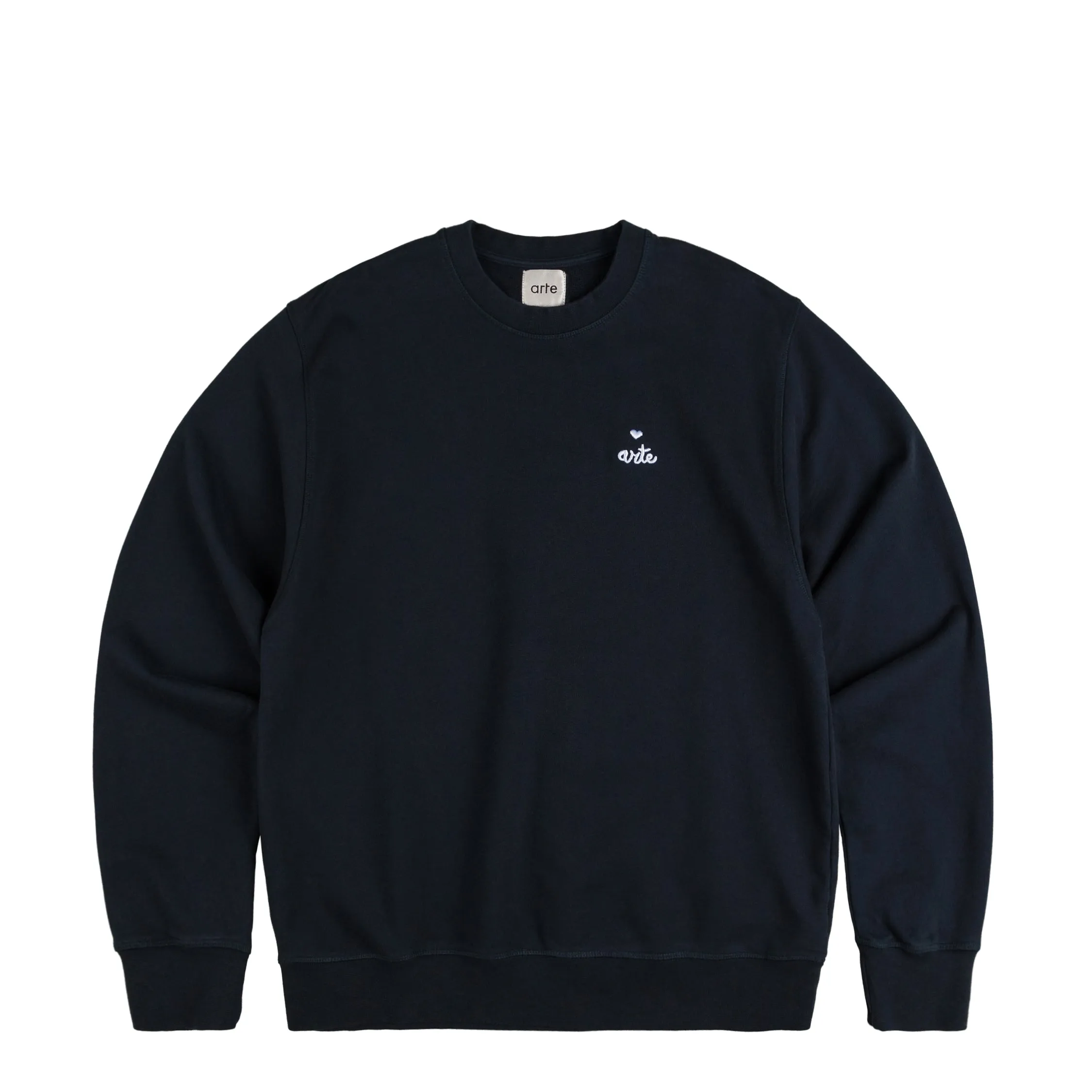Arte Antwerp Small Heart And Logo Crewneck sold by Asphalt Gold