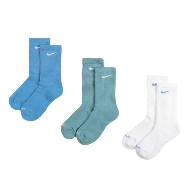 Nike	Everyday Cushioned Crew Socks 3 Pack sold by Asphalt Gold
