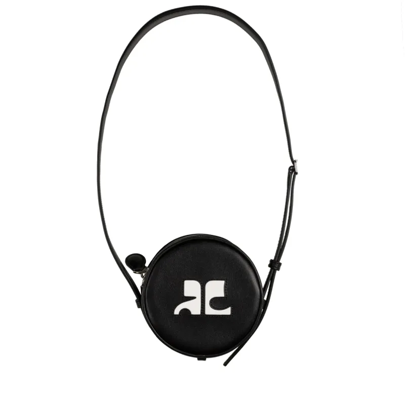Courreges Reedition Leather Circle Bag made by Courreges