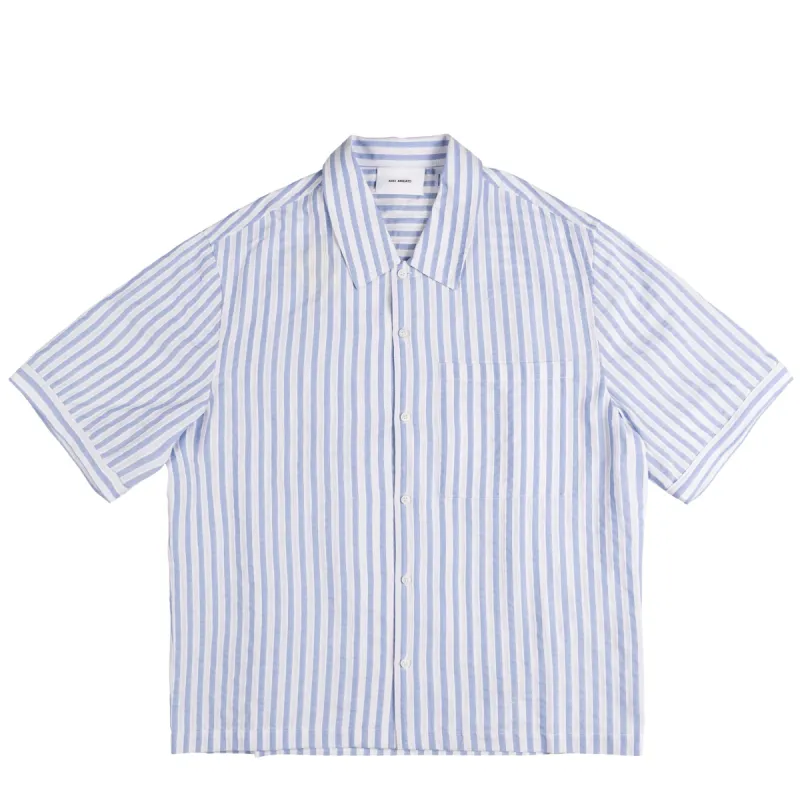 Axel Arigato Lido Striped Shirt sold by Asphalt Gold