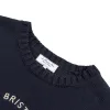 Sporty & Rich Bristol Crest Knitted Sweater sold by Asphalt Gold