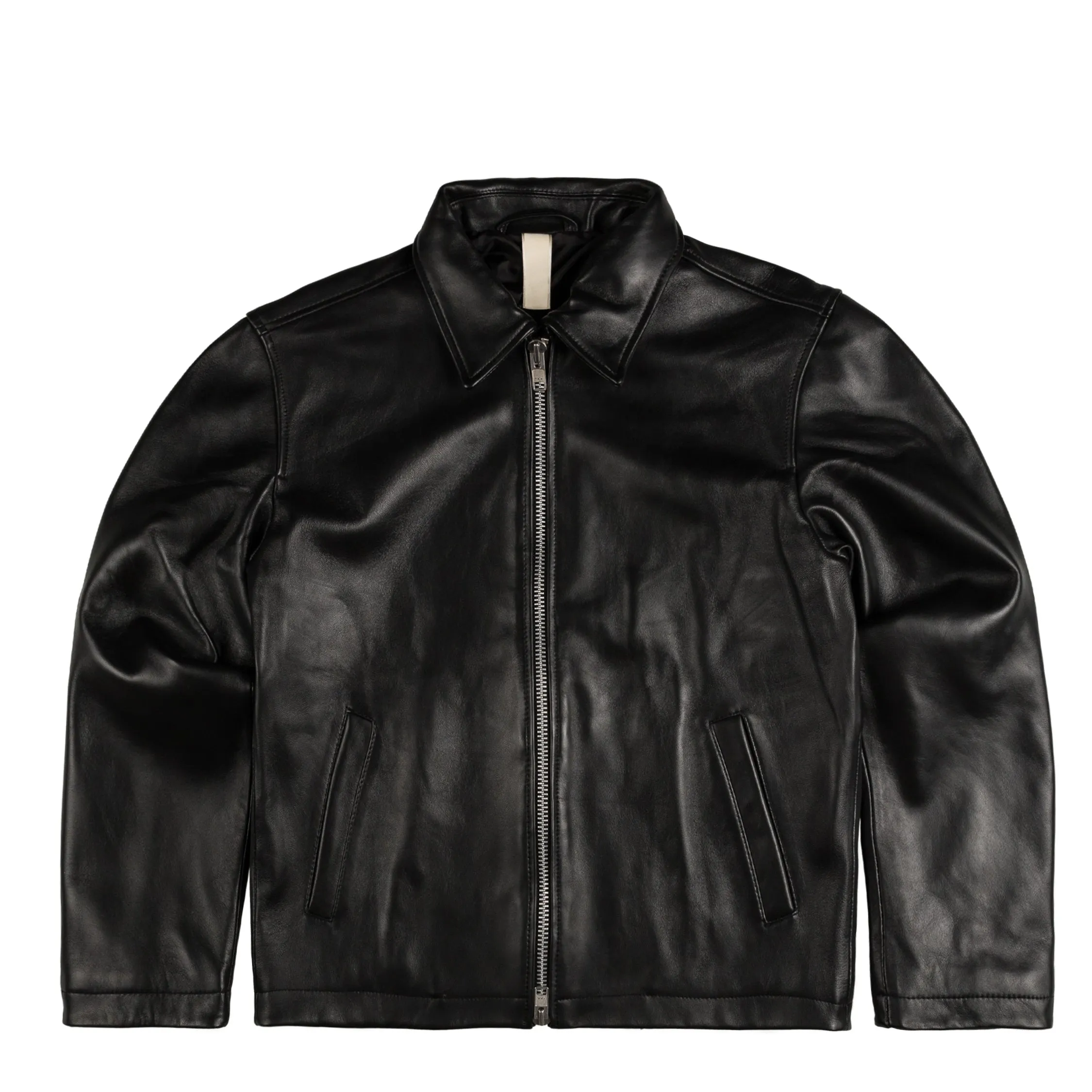 Sunflower Short Leather Jacket sold by Asphalt Gold