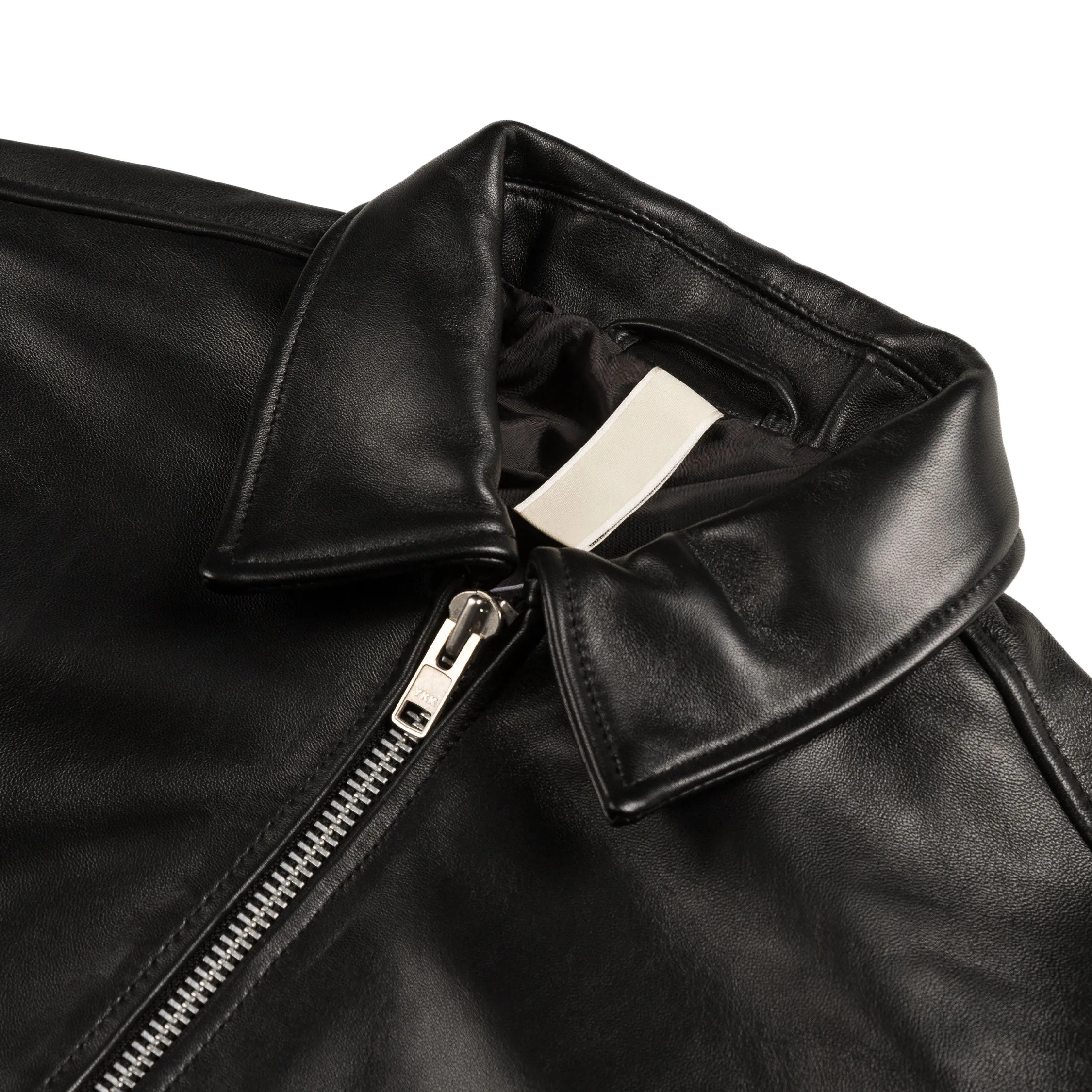 Sunflower Short Leather Jacket sold by Asphalt Gold product image thumbnail 3