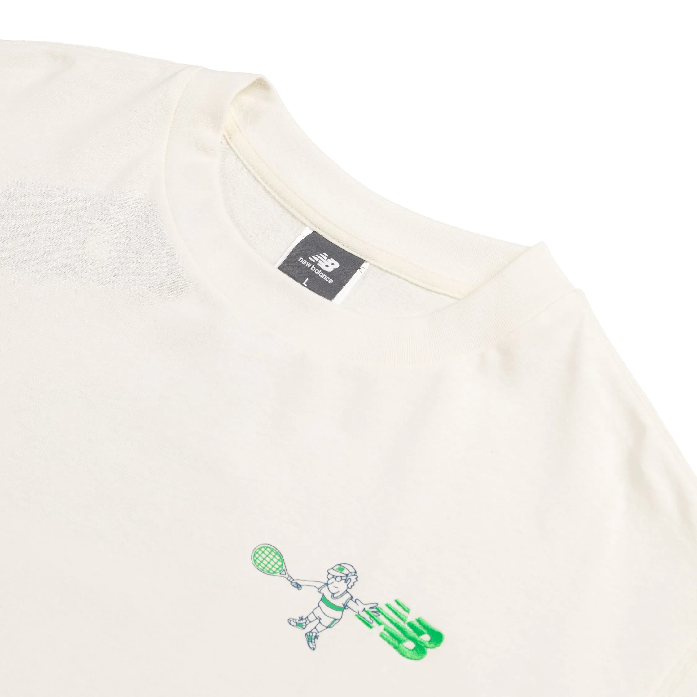 New Balance Athletics Relaxed Tennis Cartoon T-Shirt sold by Asphalt Gold product image thumbnail 3