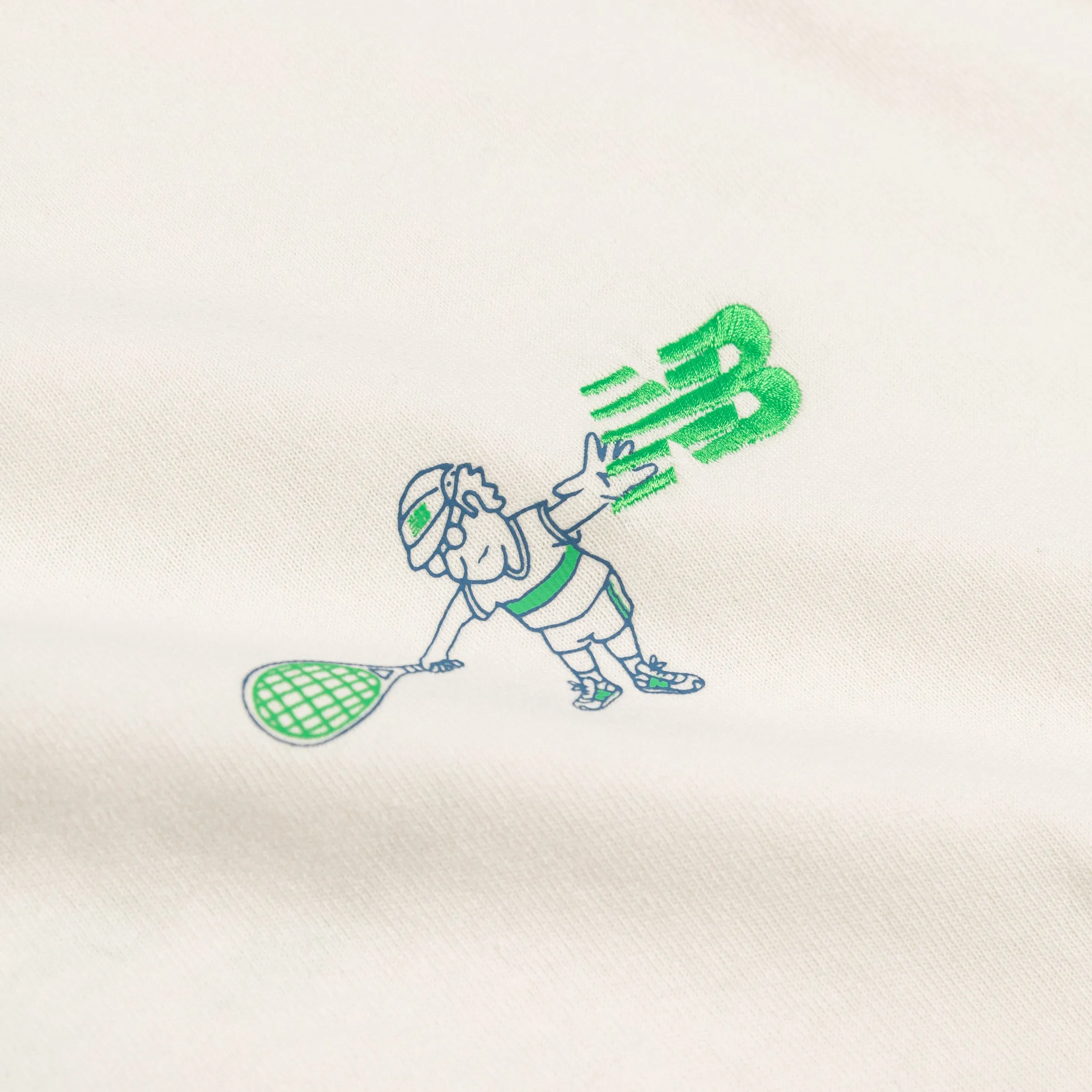 New Balance Athletics Relaxed Tennis Cartoon T-Shirt sold by Asphalt Gold product image thumbnail 4