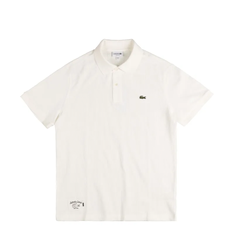 Lacoste Slim Fit Poloshirt With Label-Patch sold by Asphalt Gold