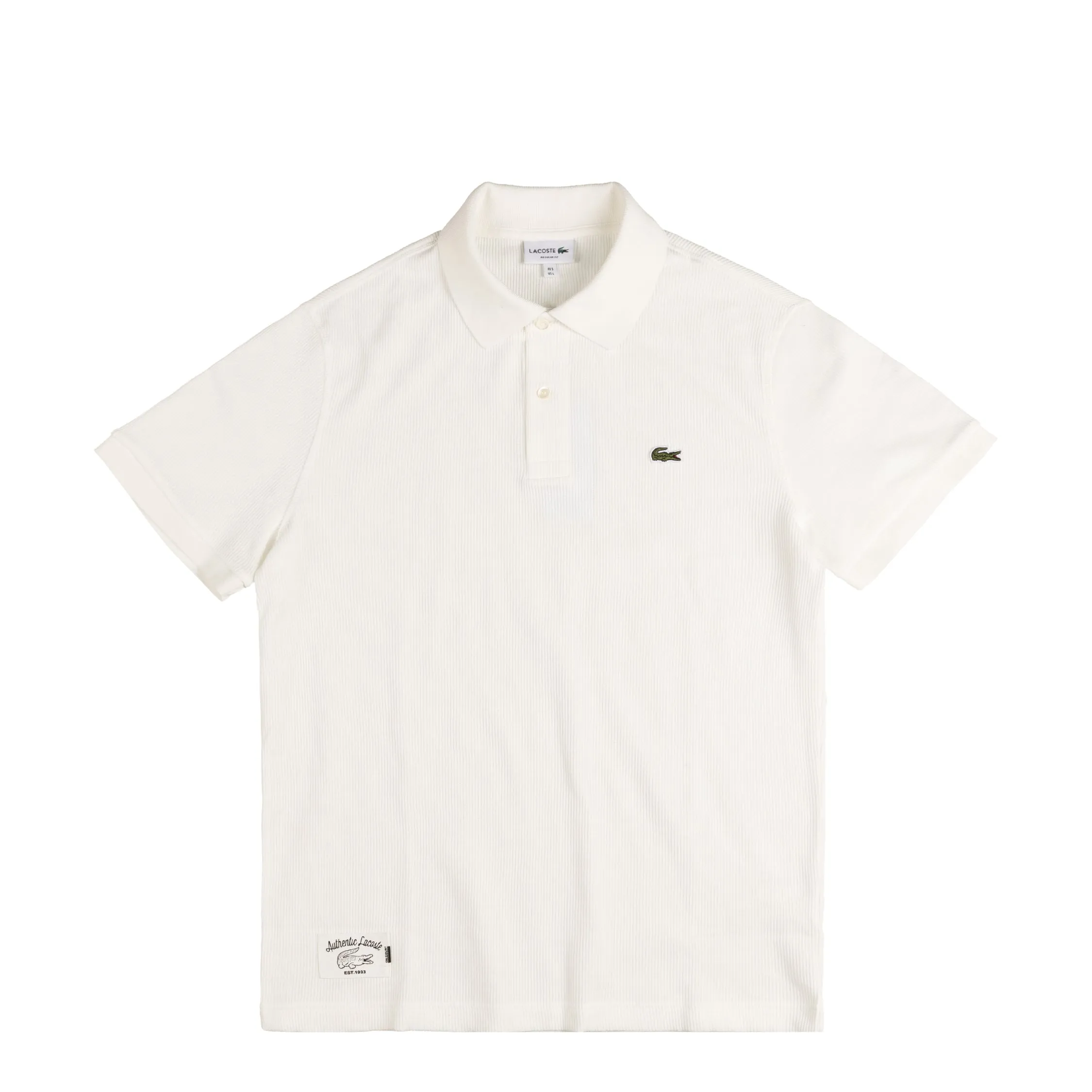 Lacoste Slim Fit Poloshirt With Label-Patch sold by Asphalt Gold