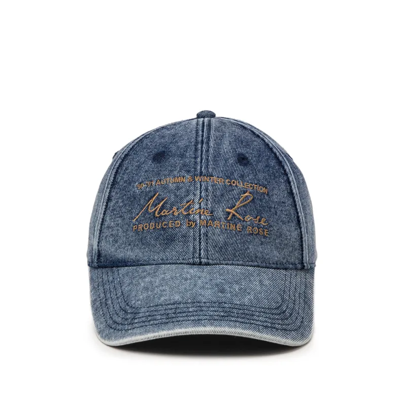 Martine Rose Signature Cap sold by Asphalt Gold