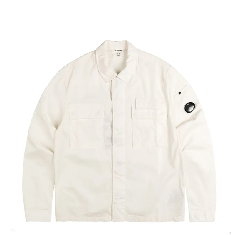 C.P. Company Organic Gabardine Utility Lens Shirt sold by Asphalt Gold
