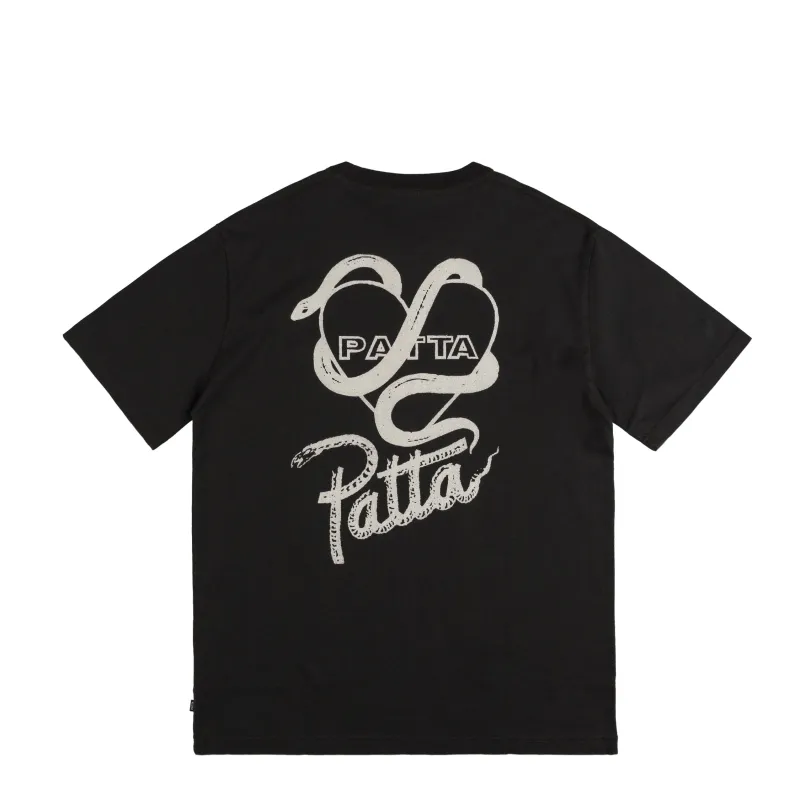 Patta Snake Heart T-Shirt sold by Asphalt Gold