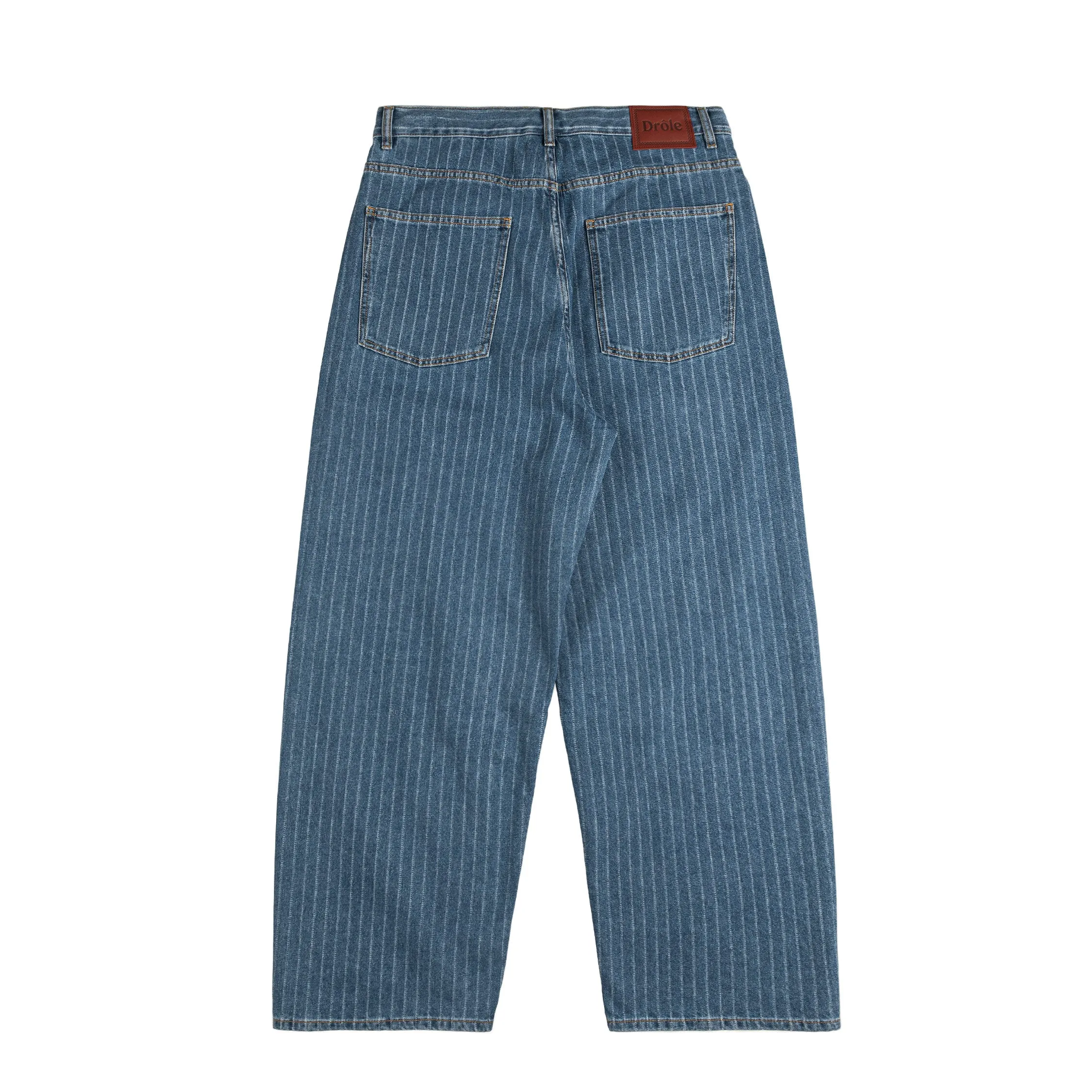 Drole de Monsieur Le Jean Baggy Rayures sold by Asphalt Gold product image thumbnail 2