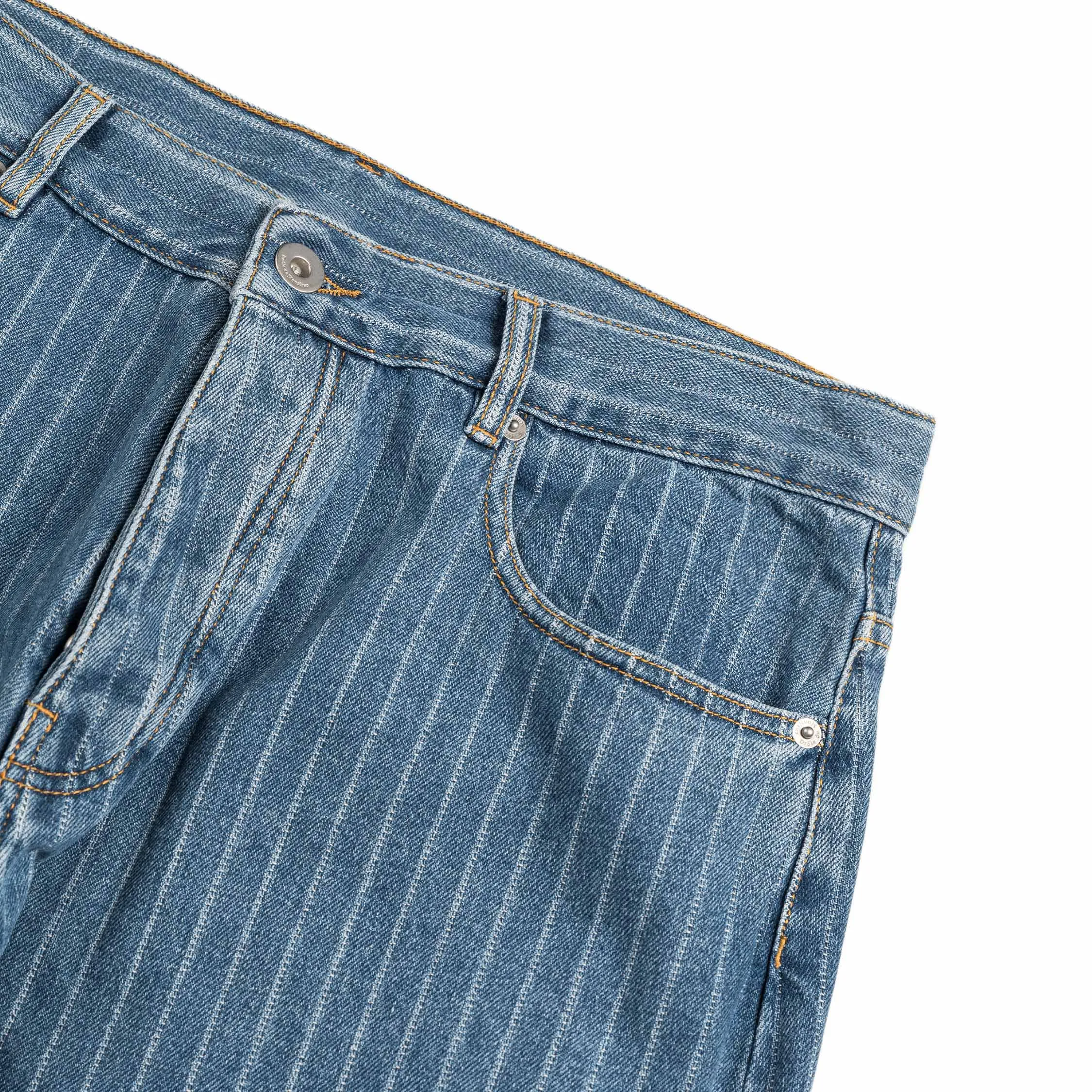 Drole de Monsieur Le Jean Baggy Rayures sold by Asphalt Gold product image thumbnail 3