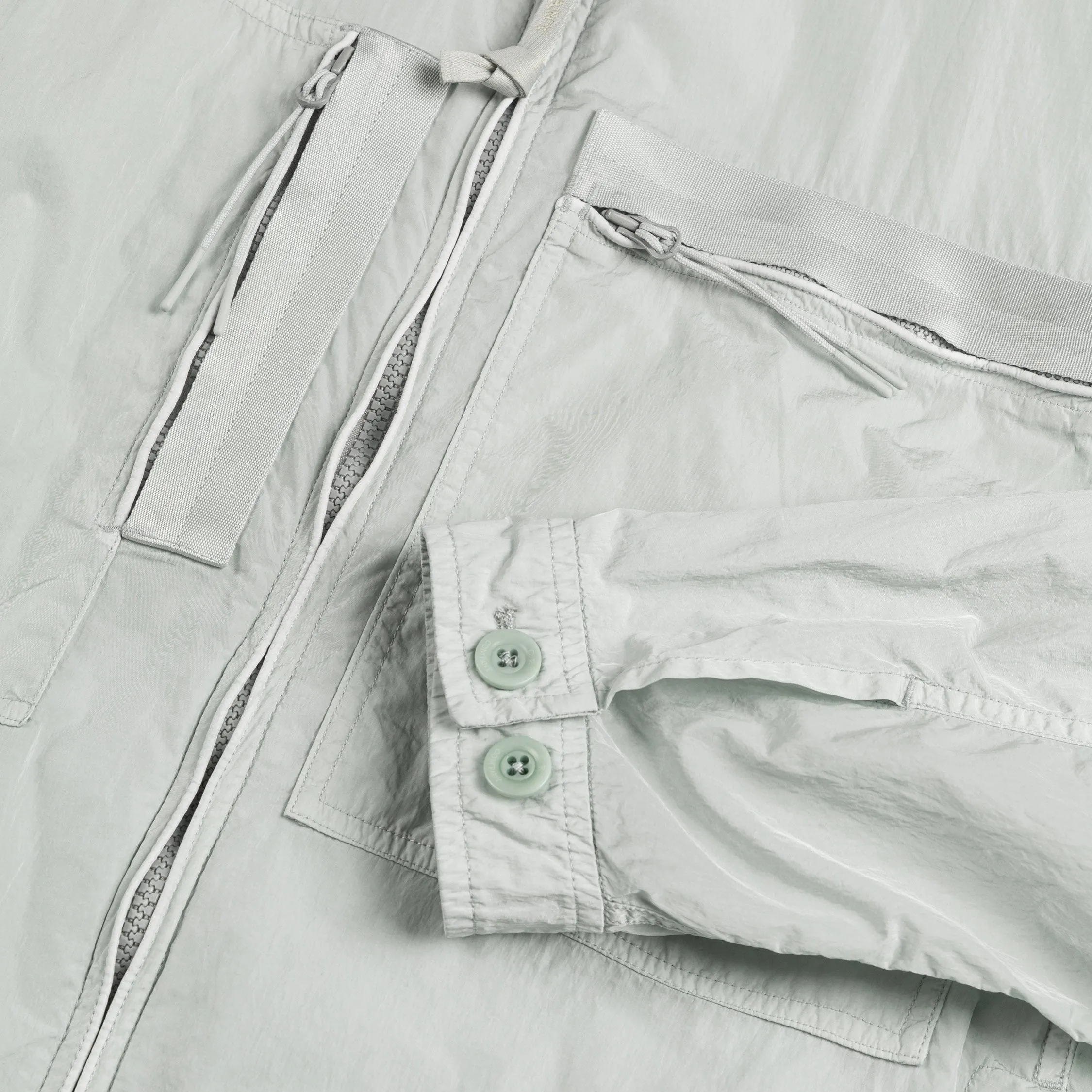 C.P. Company Chrome-R Full Zip Logo Overshirt sold by Asphalt Gold product image thumbnail 4