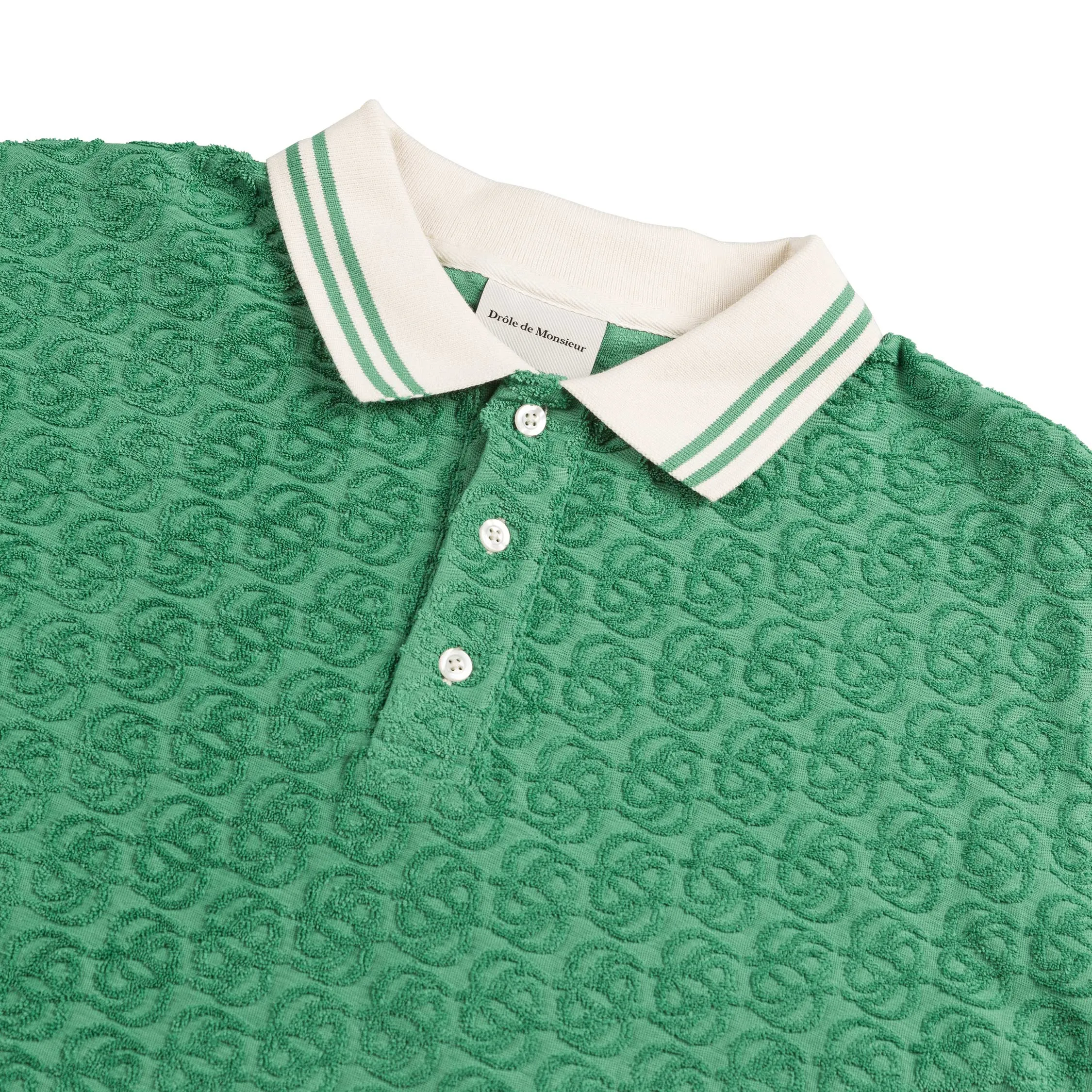 Drole de Monsieur Le Polo Monogramme MC sold by Asphalt Gold product image thumbnail 2