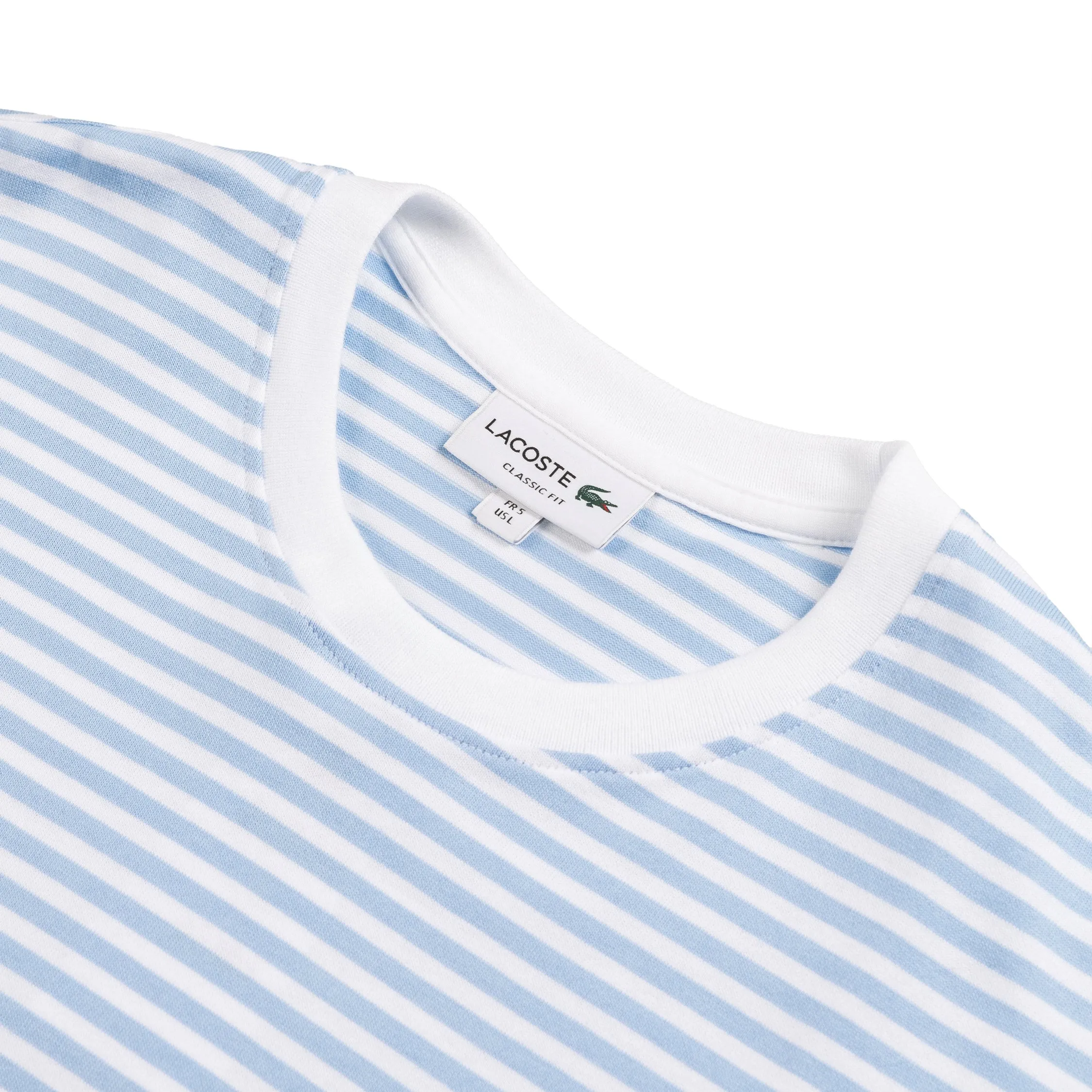 Lacoste Striped Heavy Cotton T-Shirt sold by Asphalt Gold product image thumbnail 2