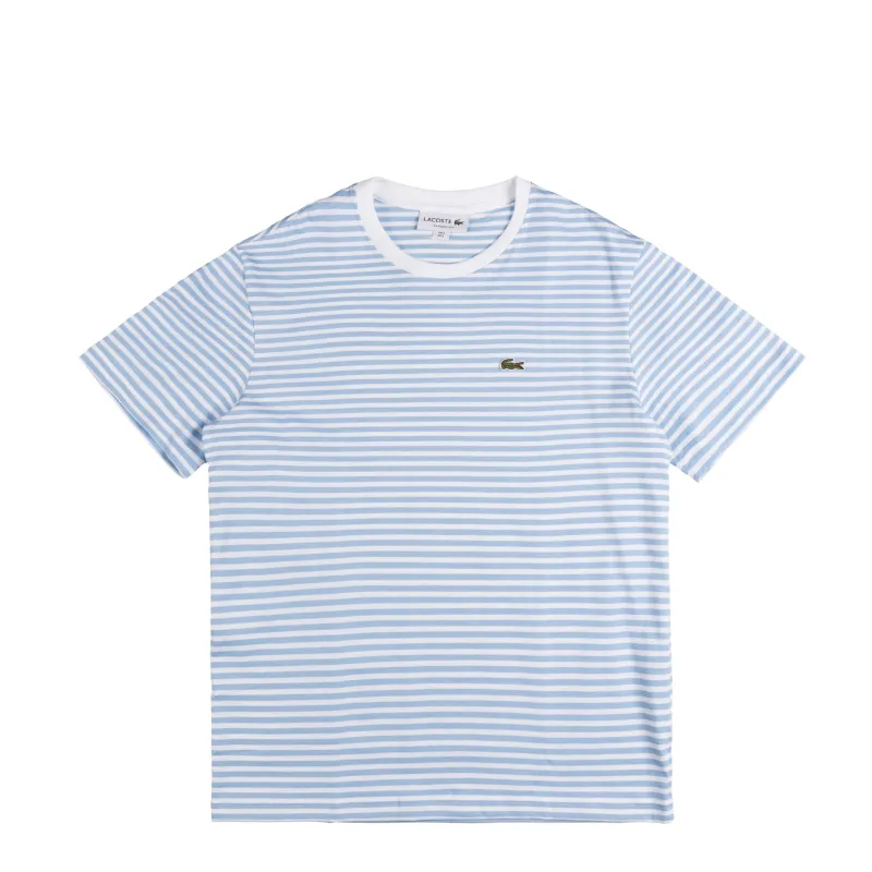Lacoste Striped Heavy Cotton T-Shirt sold by Asphalt Gold