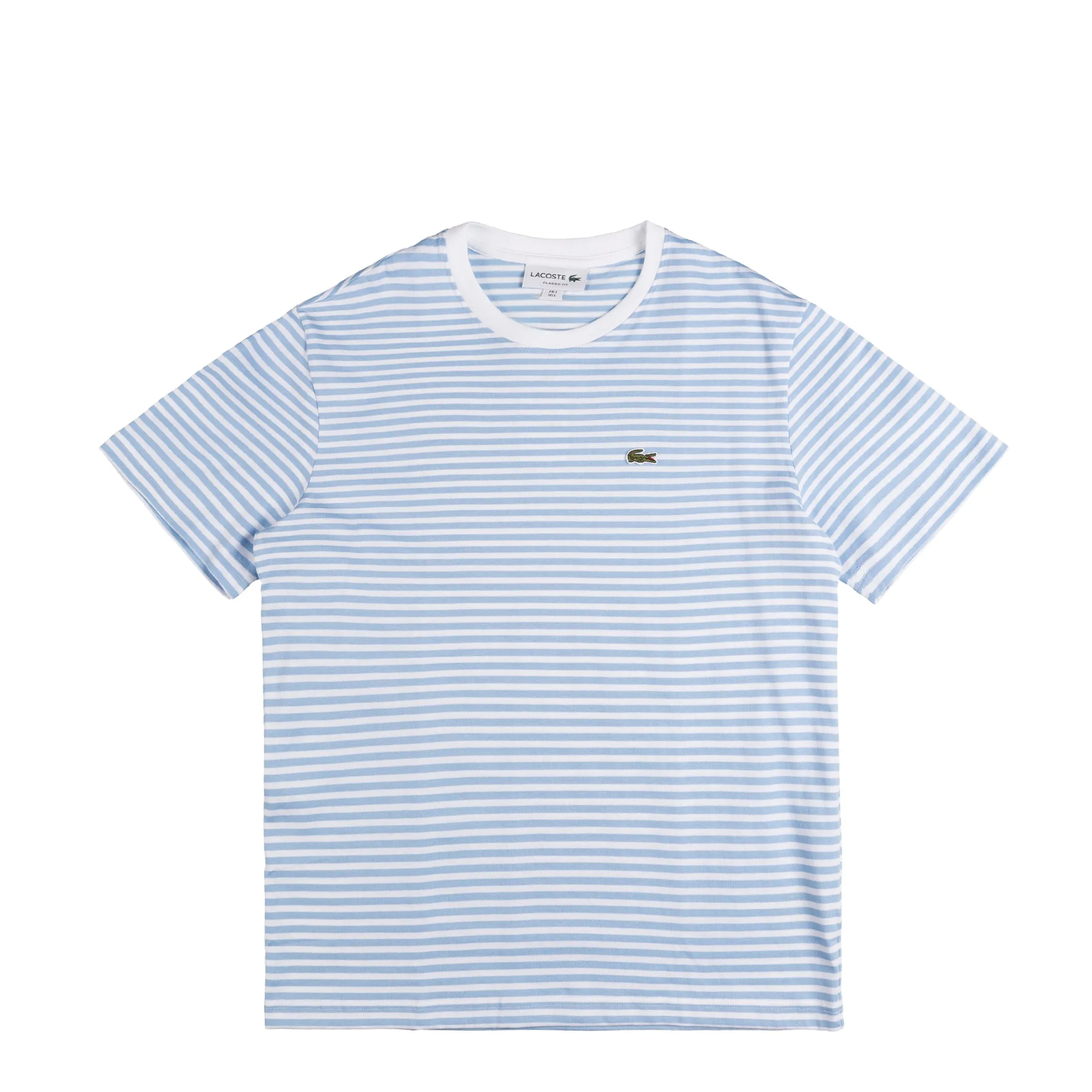 Lacoste Striped Heavy Cotton T-Shirt sold by Asphalt Gold