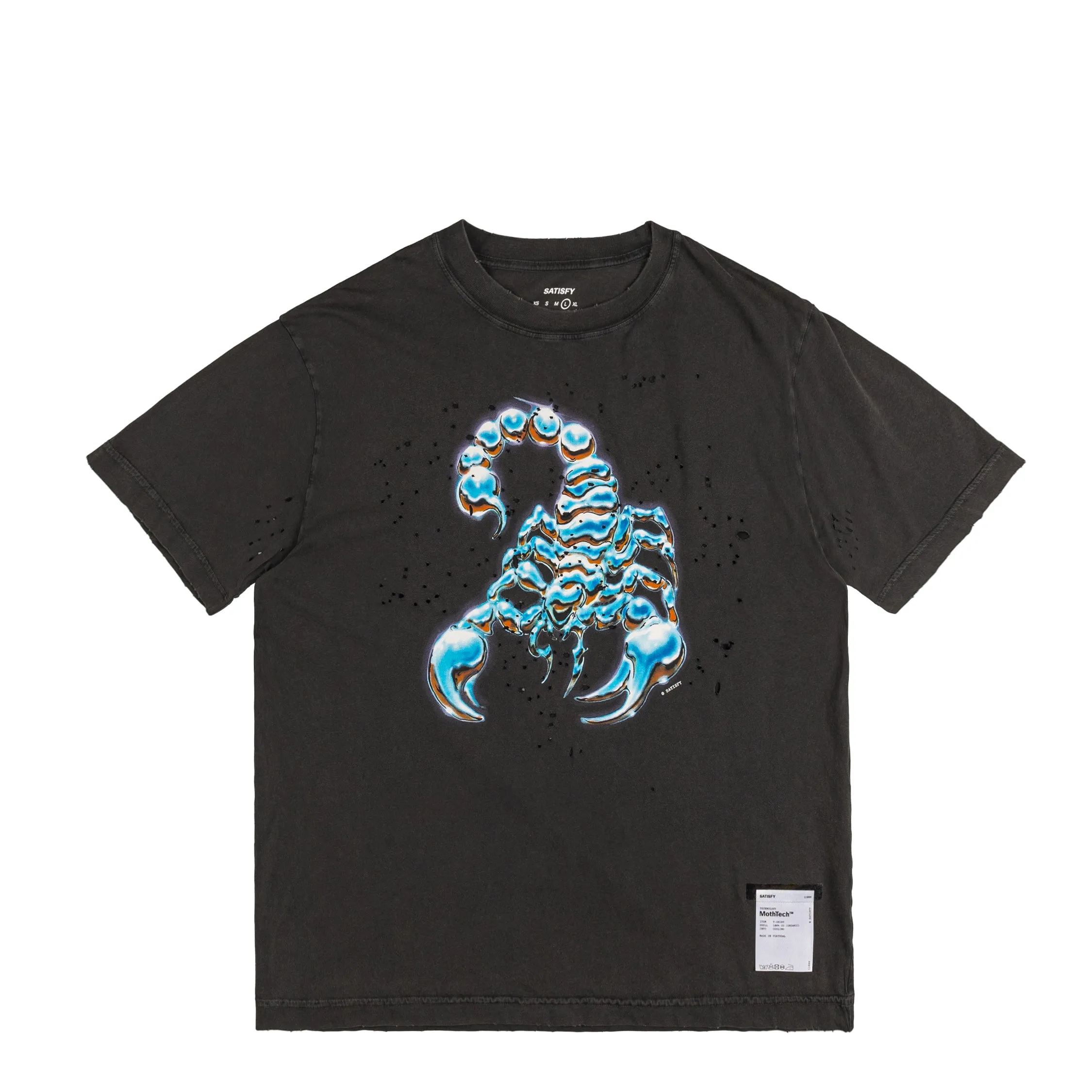 Satisfy MothTech T-Shirt *Skorpio* sold by Asphalt Gold