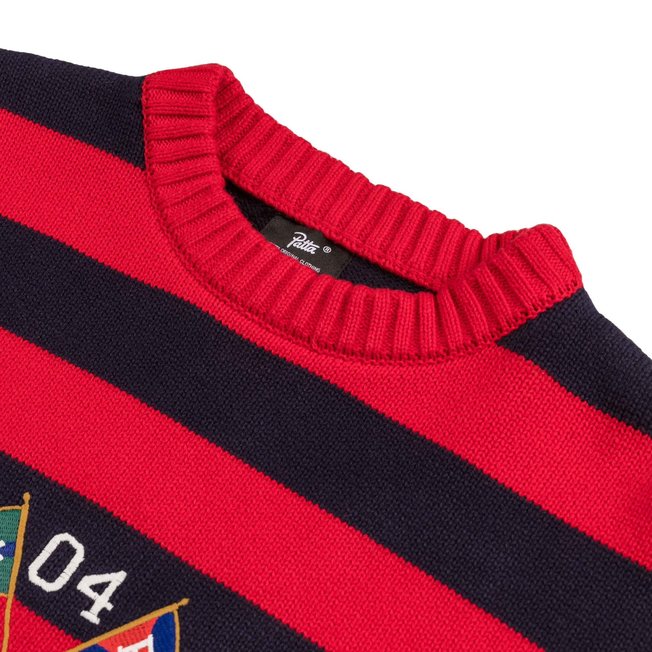 Patta Striped Flag Knitted Sweater sold by Asphalt Gold product image thumbnail 2