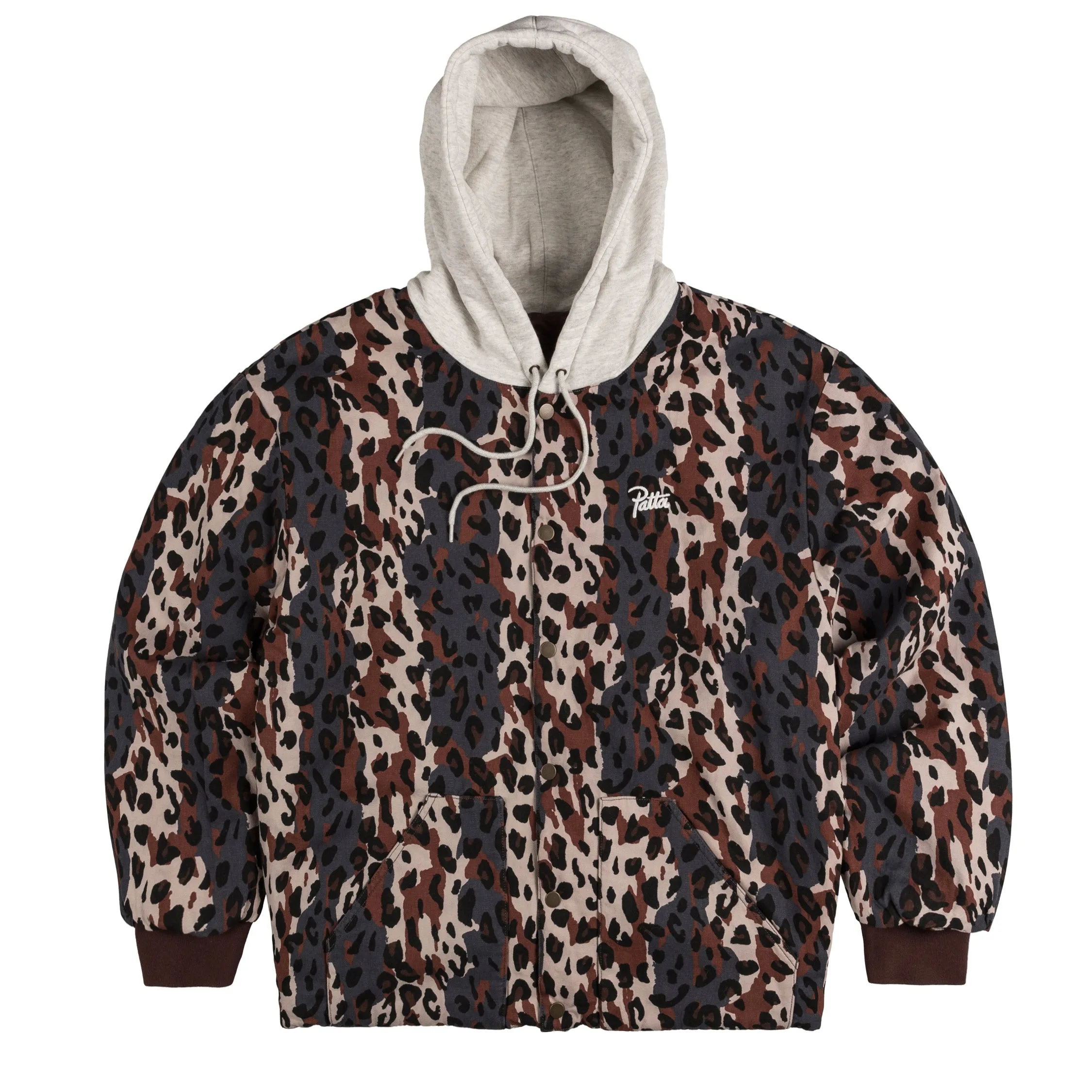 Patta City Leopard Reversible Bomber Jacket sold by Asphalt Gold