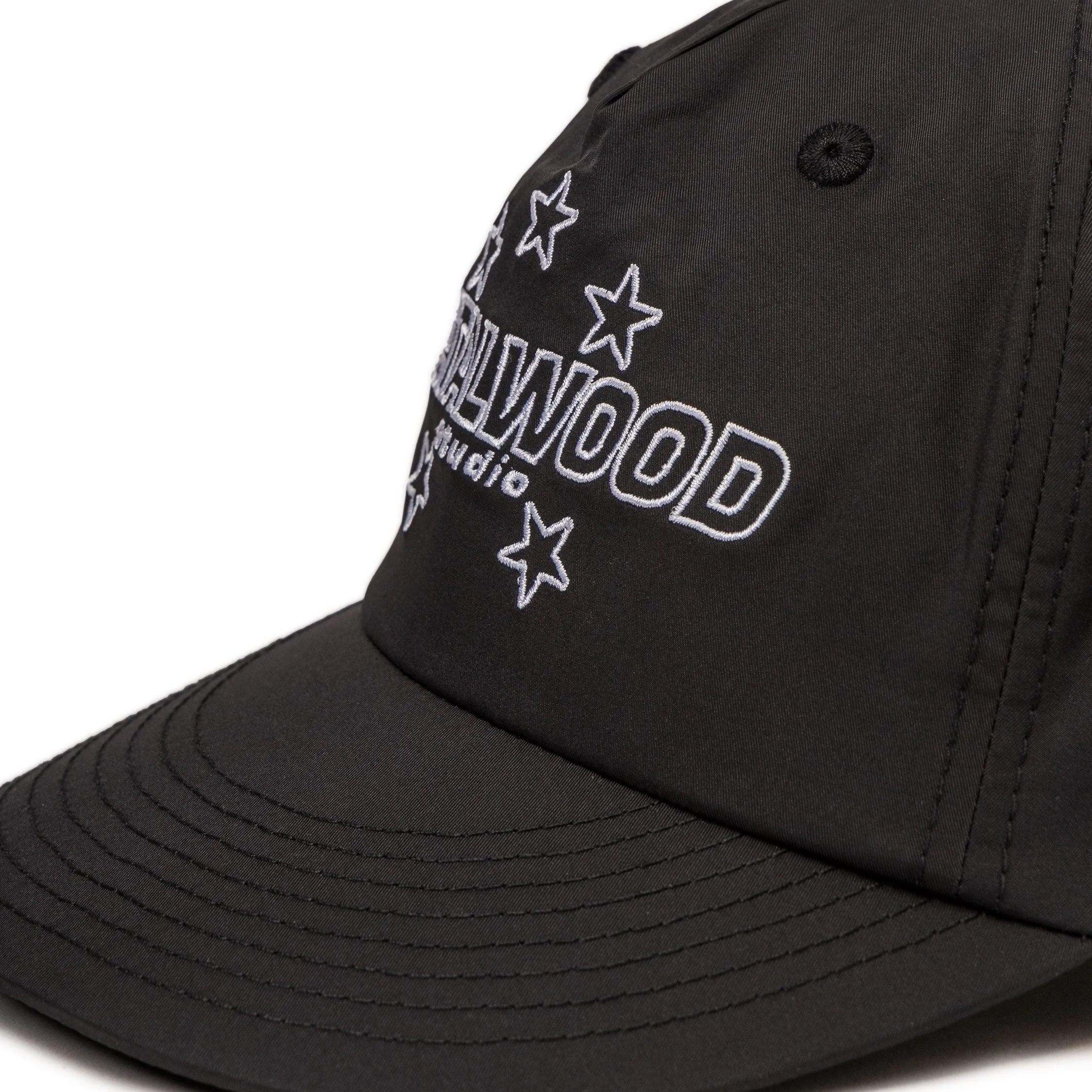 Metalwood Satin Stars 5-Panel Snapback Hat sold by Asphalt Gold product image thumbnail 2