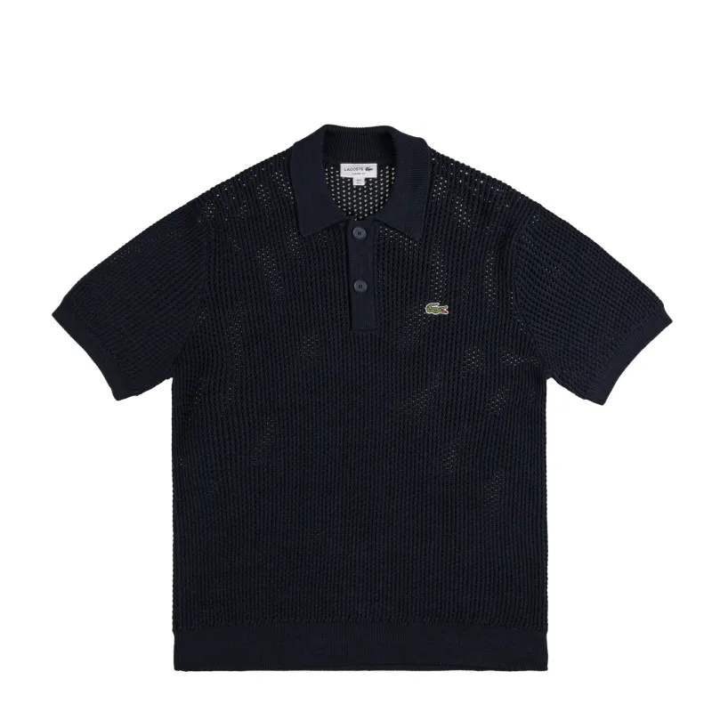Lacoste Short Sleeved Heavy Cotton Polo Sweater sold by Asphalt Gold