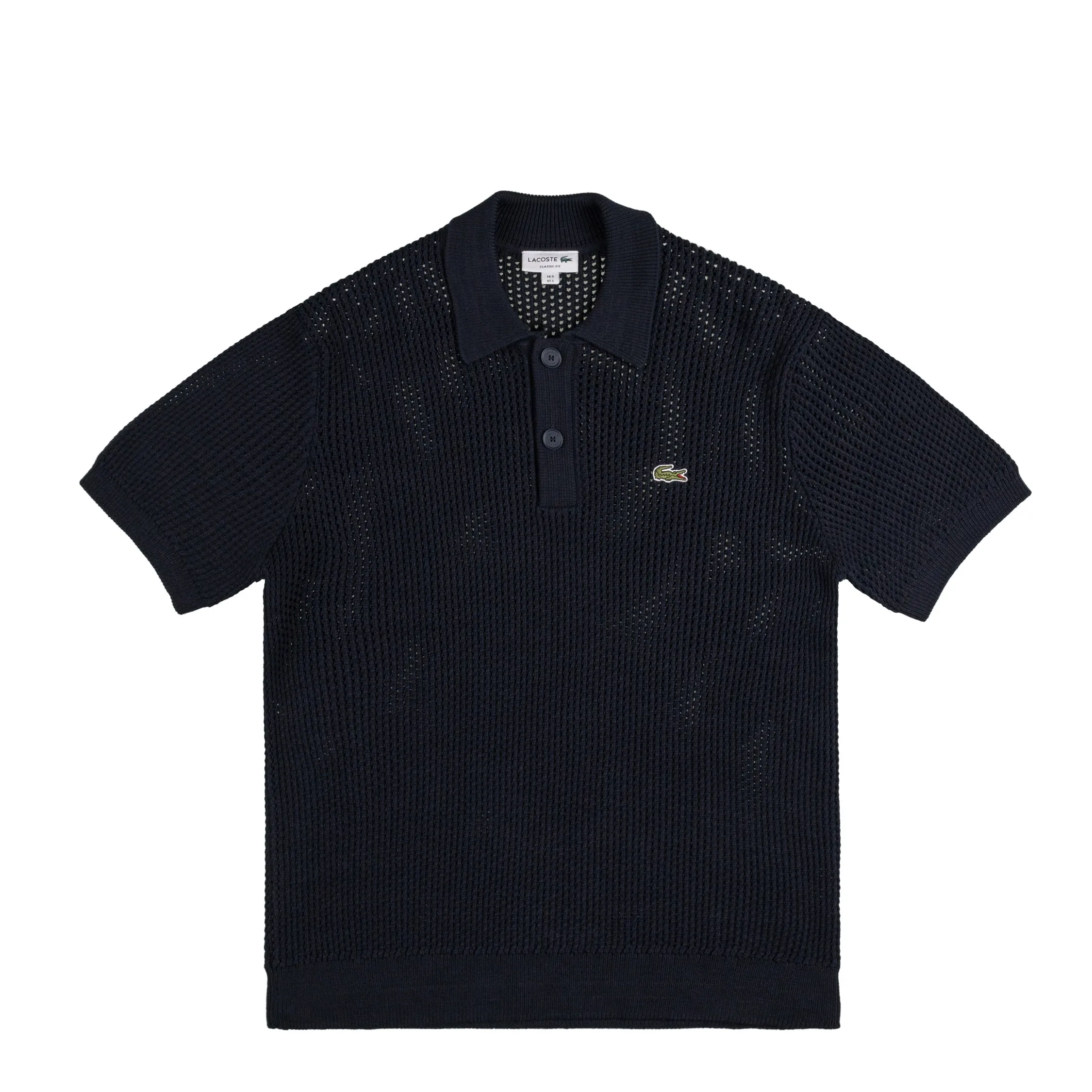 Lacoste Short Sleeved Heavy Cotton Polo Sweater sold by Asphalt Gold