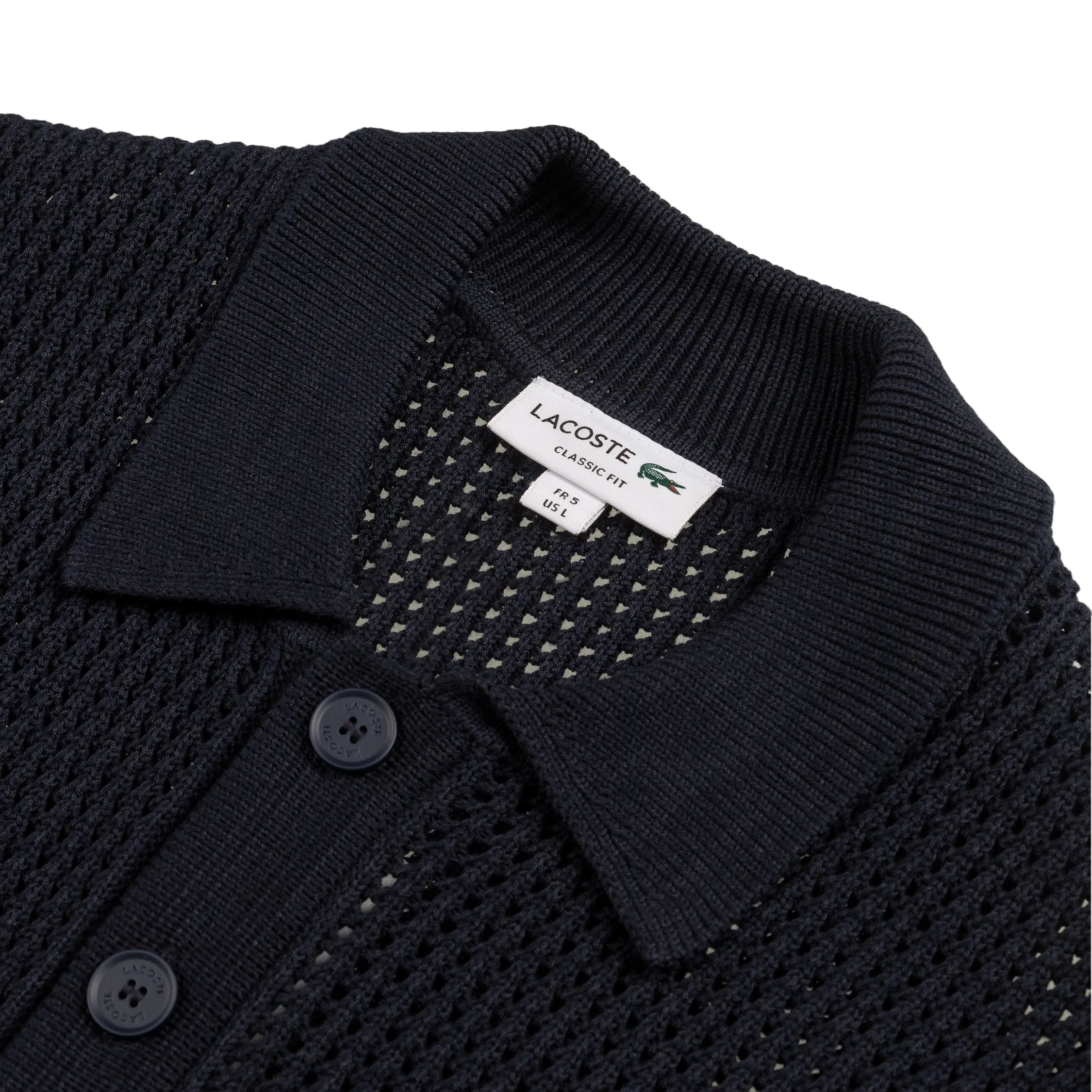 Lacoste Short Sleeved Heavy Cotton Polo Sweater sold by Asphalt Gold product image thumbnail 2