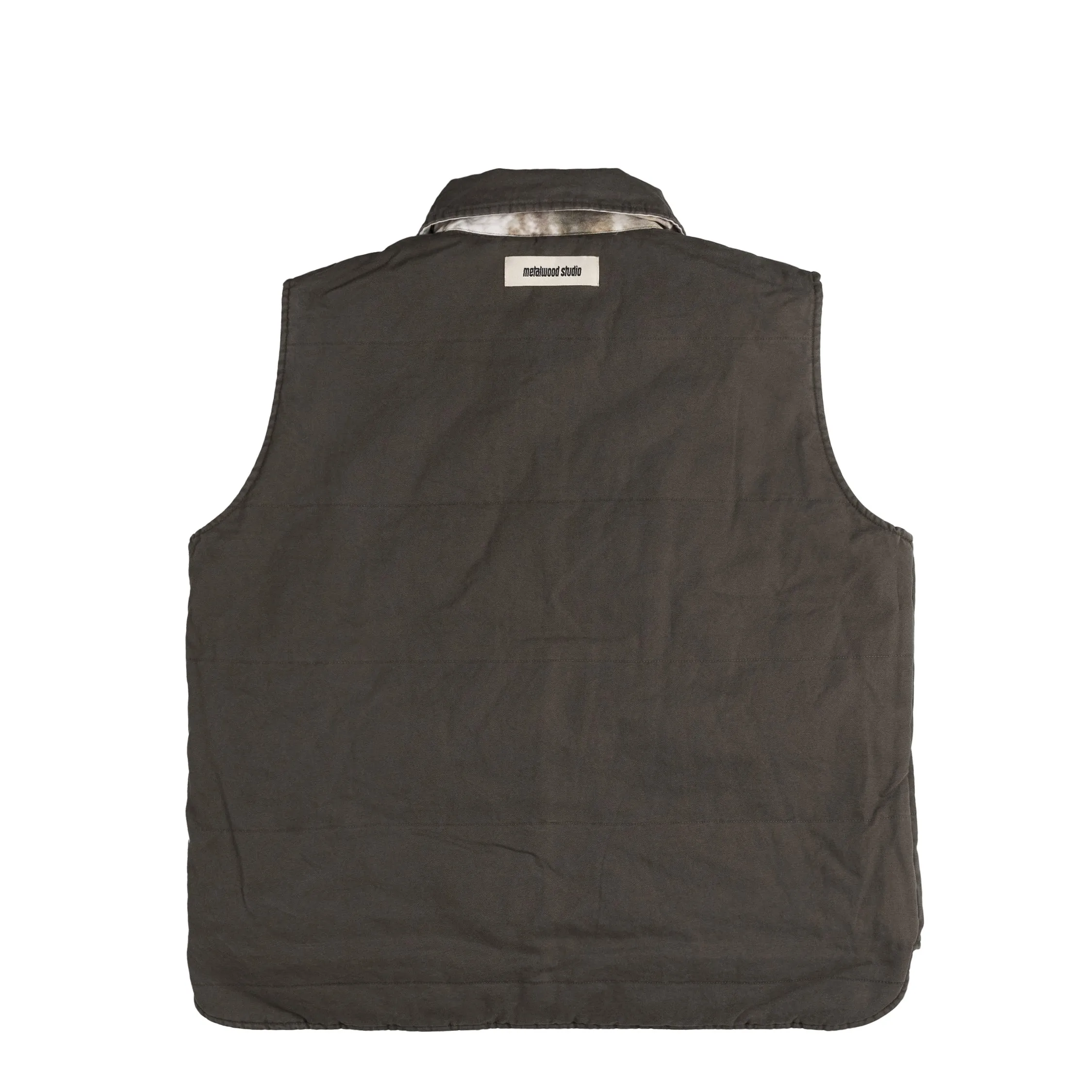Metalwood Poly Filled Reversible Vest sold by Asphalt Gold product image thumbnail 5