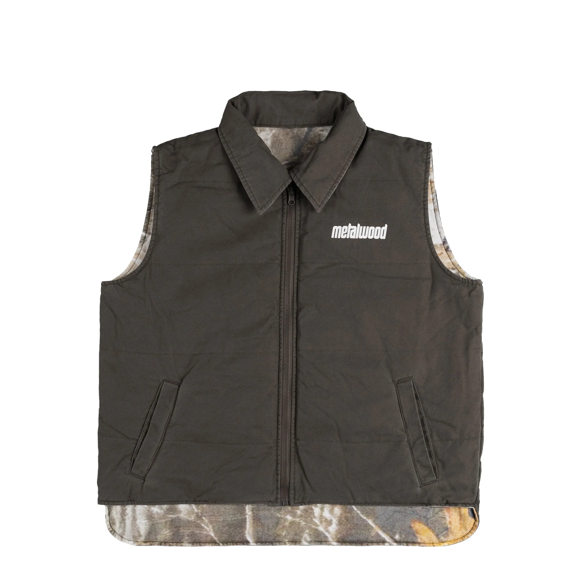Metalwood Poly Filled Reversible Vest sold by Asphalt Gold product image thumbnail 4
