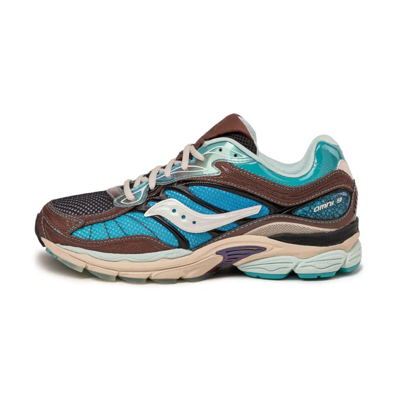 Saucony x Footpatrol Pro Grid Omni 9 sold by Asphalt Gold