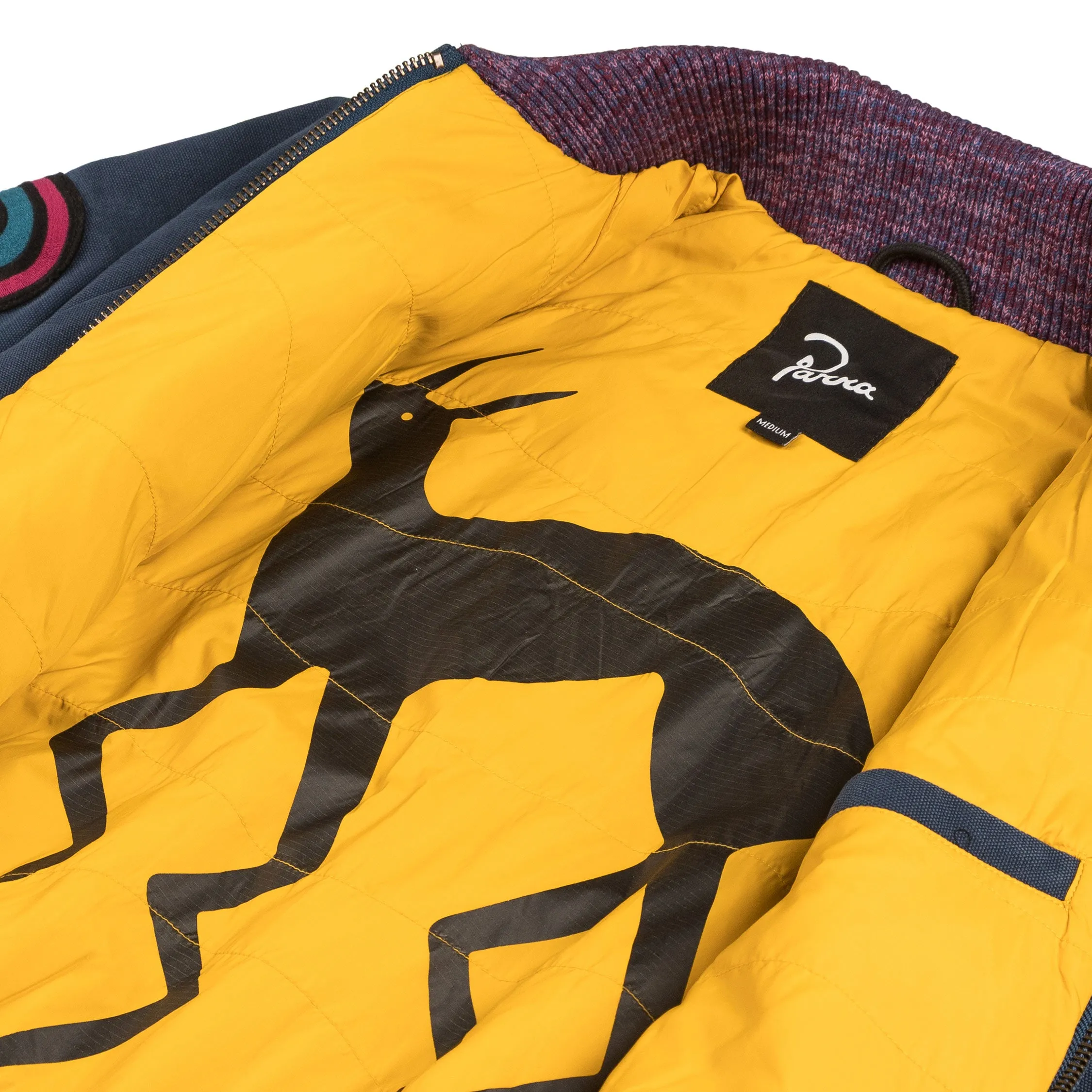 By Parra Skull Stalker Varsity Jacket sold by Asphalt Gold product image thumbnail 4