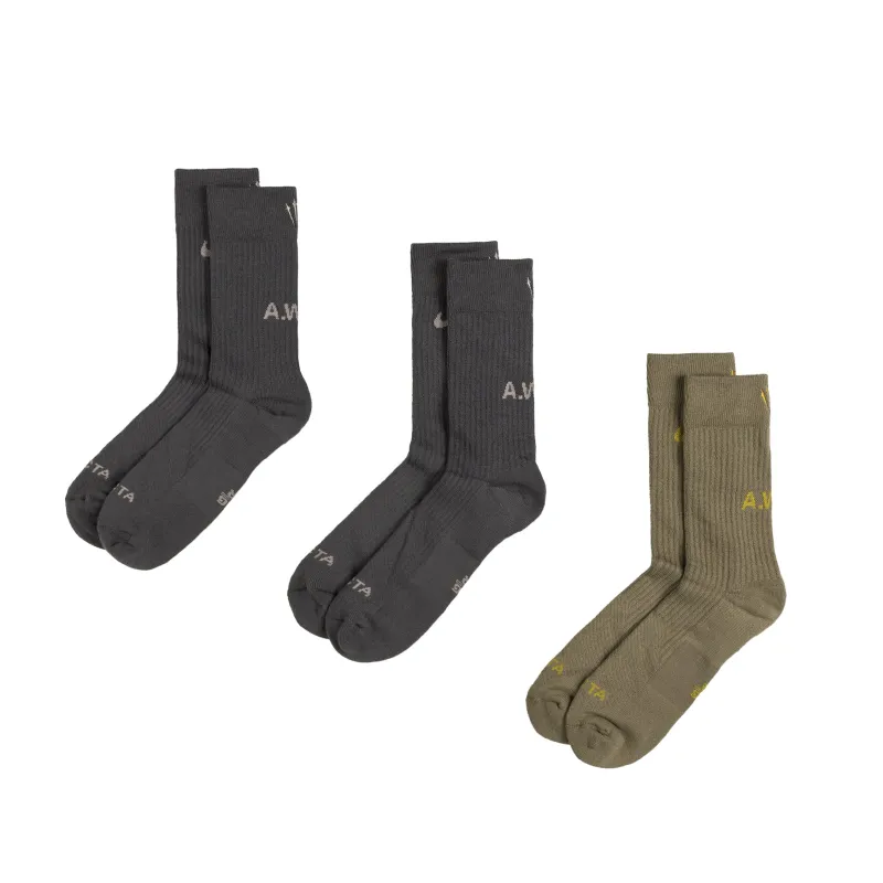 x Nocta Crew Socks 3-Pack sold by Asphalt Gold