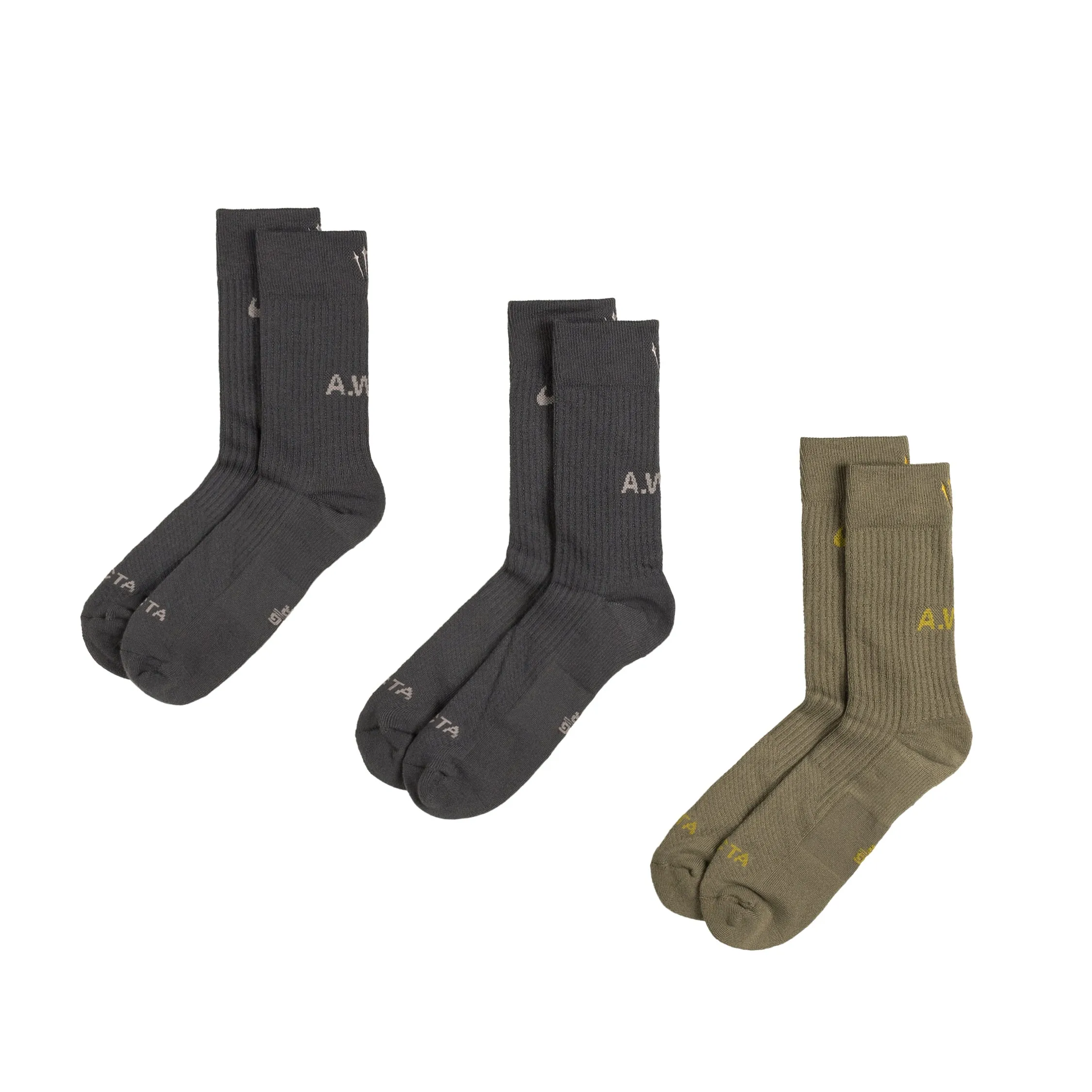 x Nocta Crew Socks 3-Pack sold by Asphalt Gold