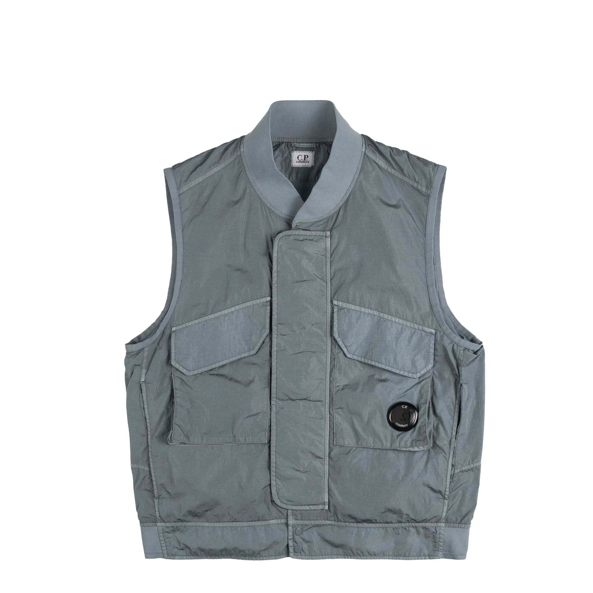 C.P. Company Chrome-R Lens Vest sold by Asphalt Gold